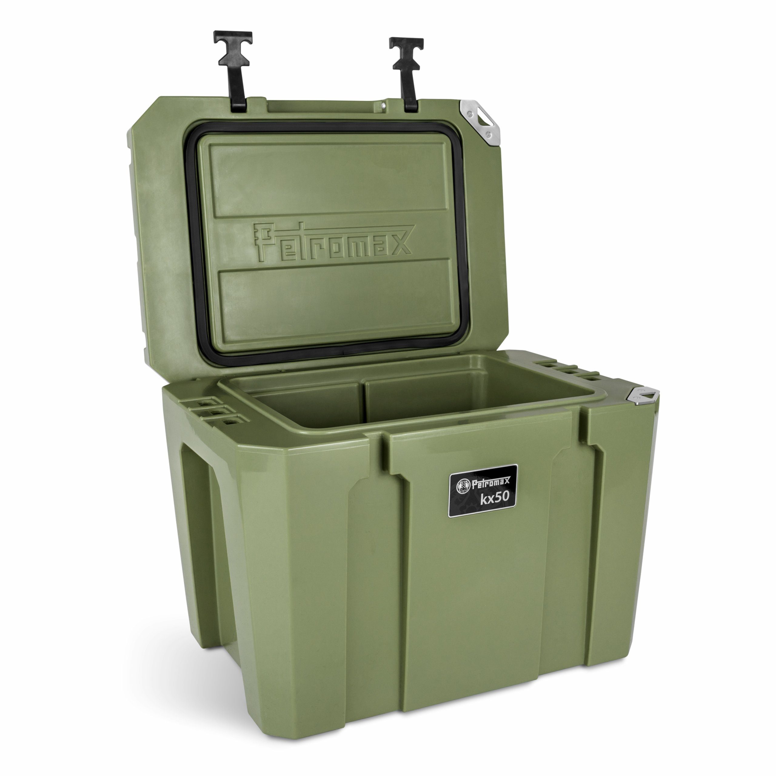 Petromax Kühlbox Petromax Kühlbox 50 Liter kx50 Oliv für Camping, Angeln und