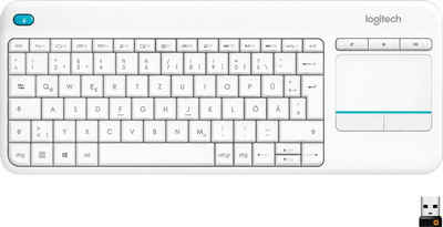 Logitech »Wireless Touch Keyboard K400 Plus« Tastatur