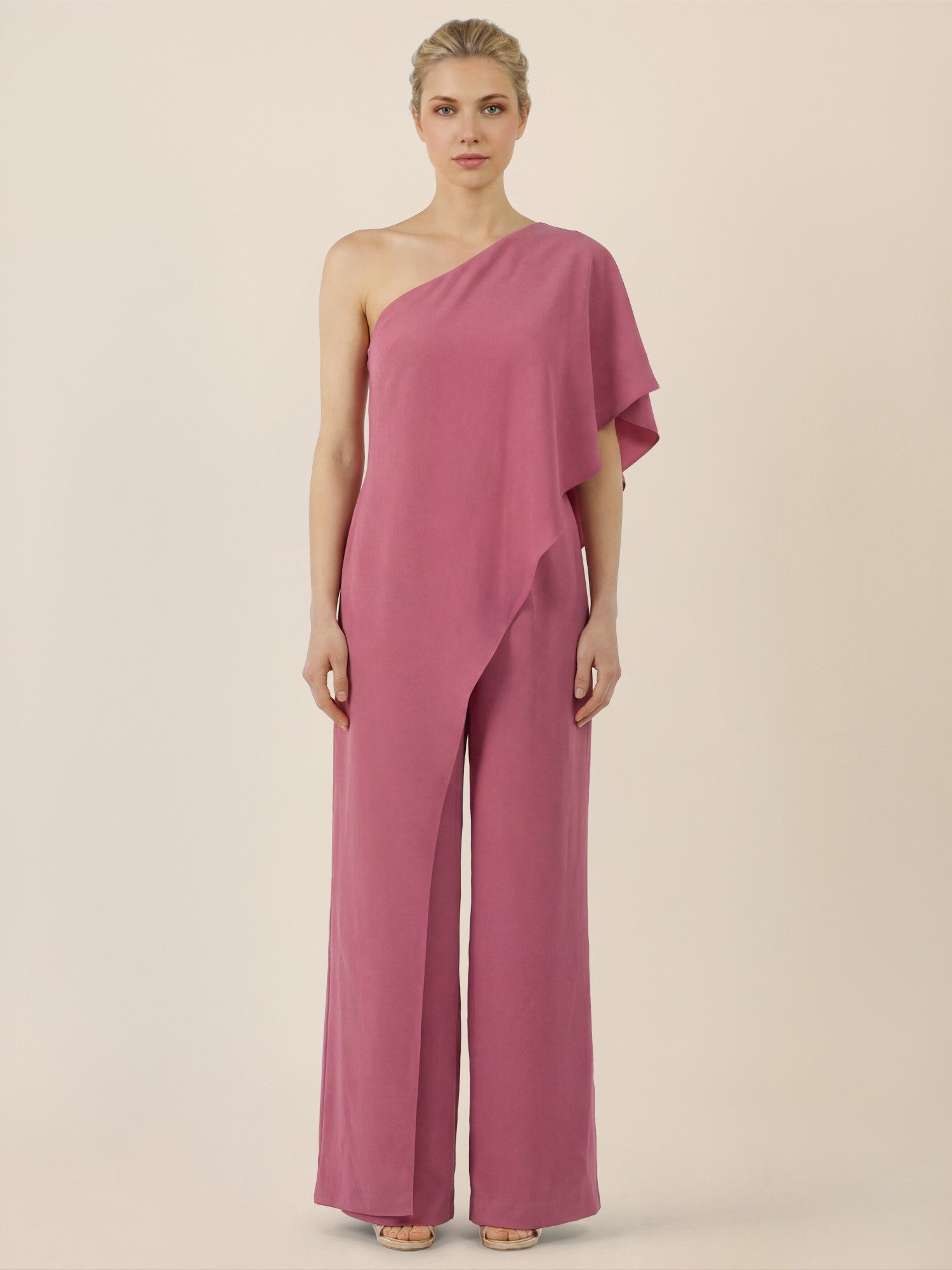 Apart Jumpsuit mit Seitlicher Reißverschluss