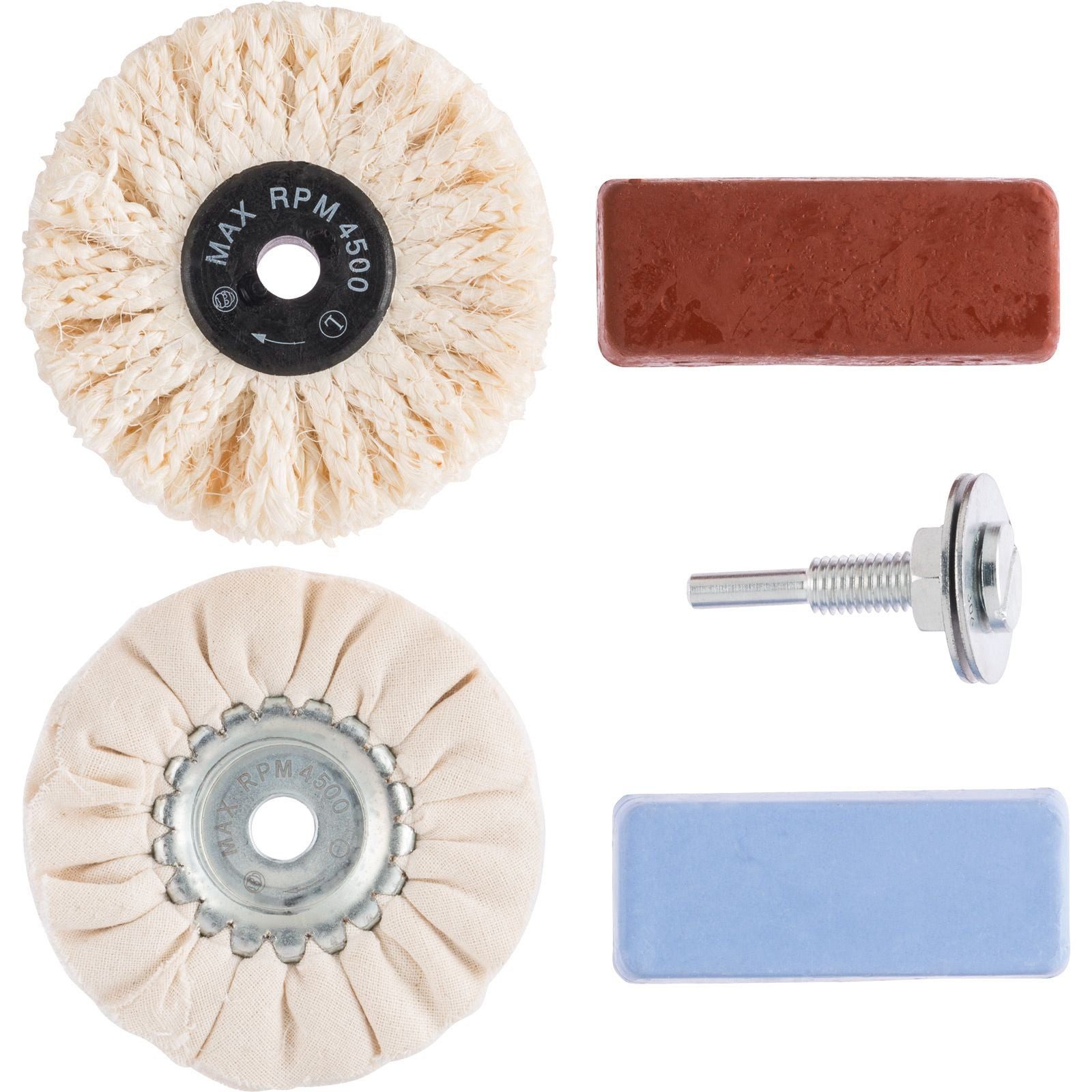 BOSCH Polierpad Bosch Polier-Set Profi-Polier-Set - 2609256556