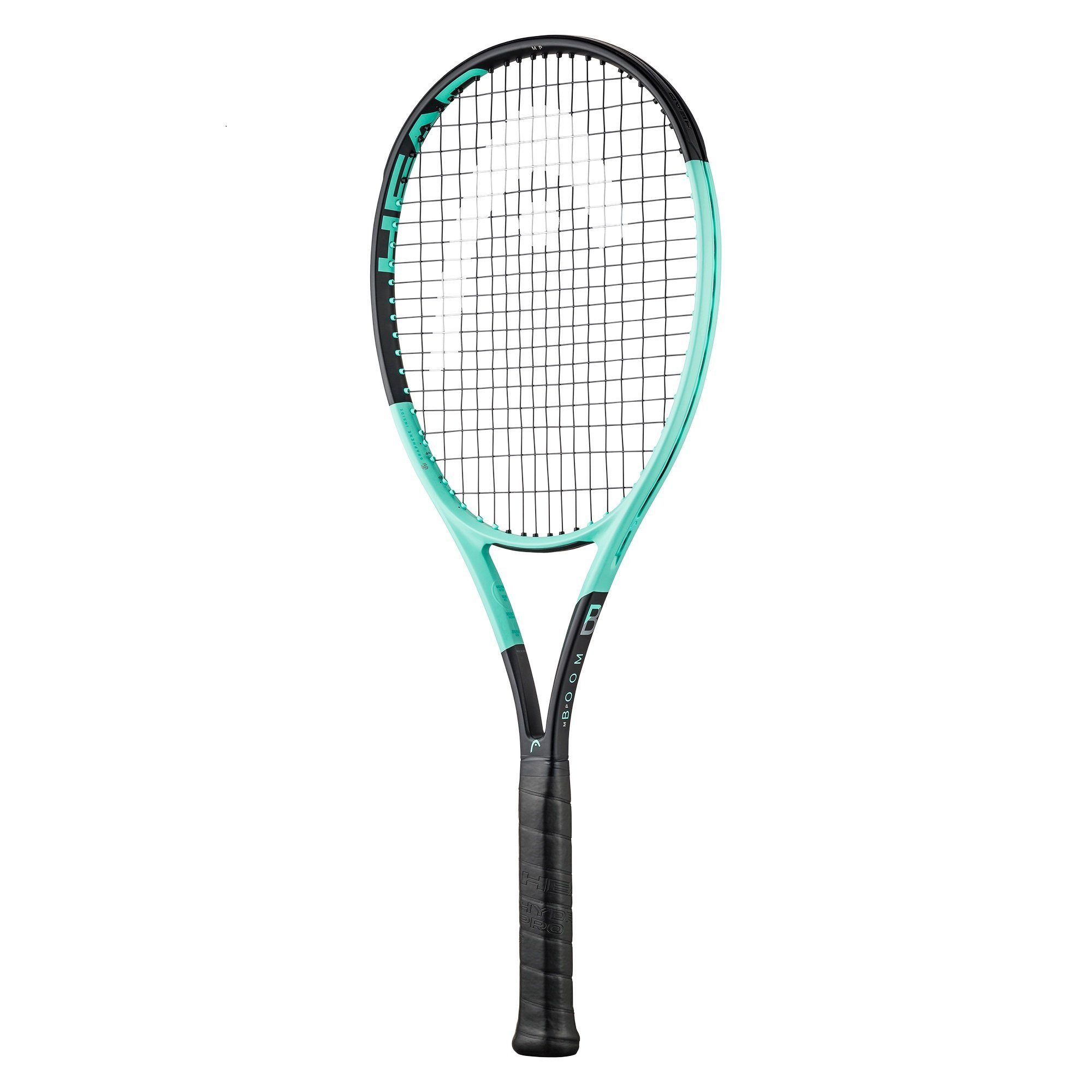 Head Tennisschläger Boom MP 100in/295g/Turnier 2024 schwarz/türkis - unbesaitet