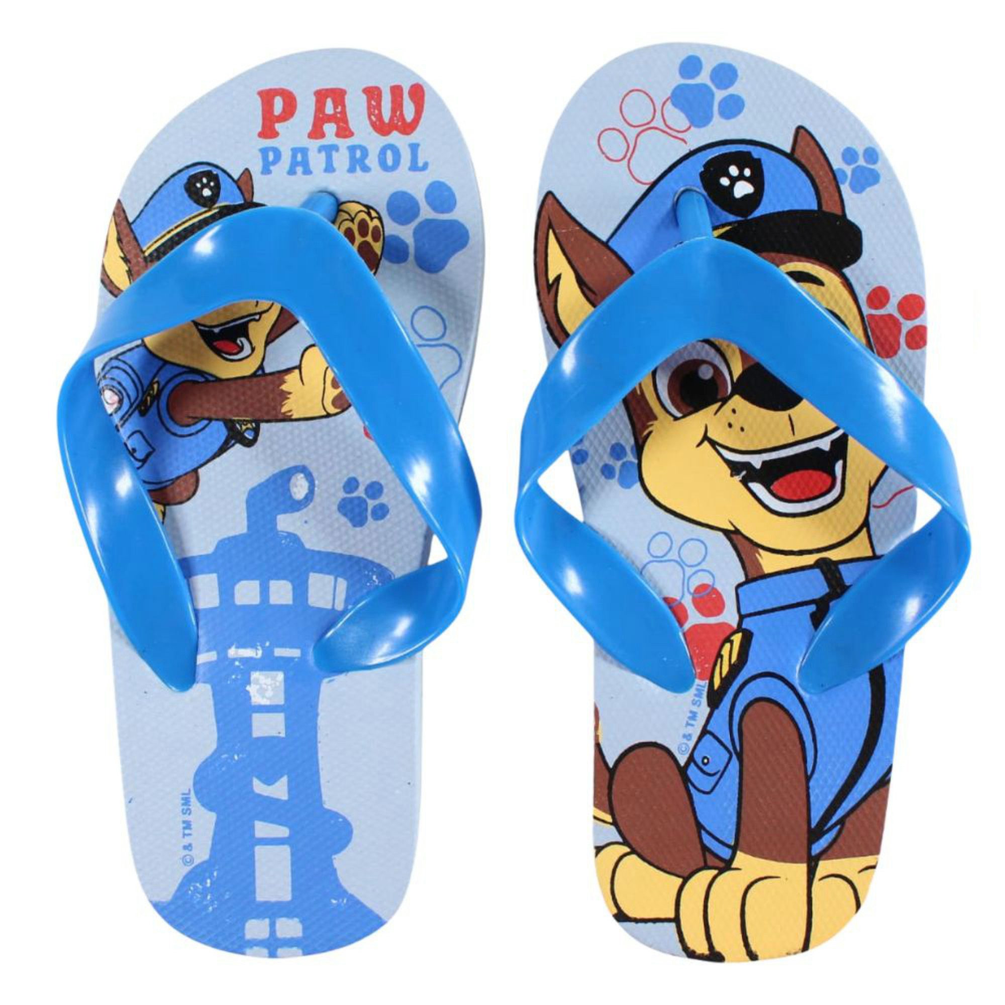 PAW PATROL Paw Patrol Chase Kinder Flip Flops Zehentrenner Sandalen Zehentrenner Gr. 25 bis 32