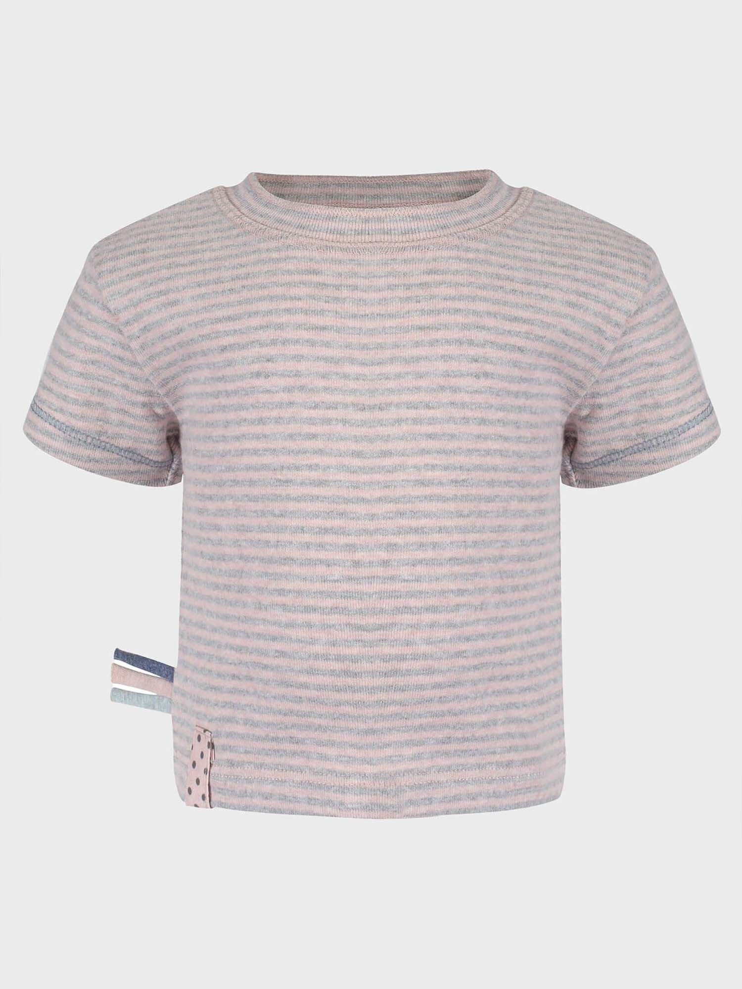 T-Shirt Baby Kurzarm T-Shirt aus Bio-Baumwolle, gestreift