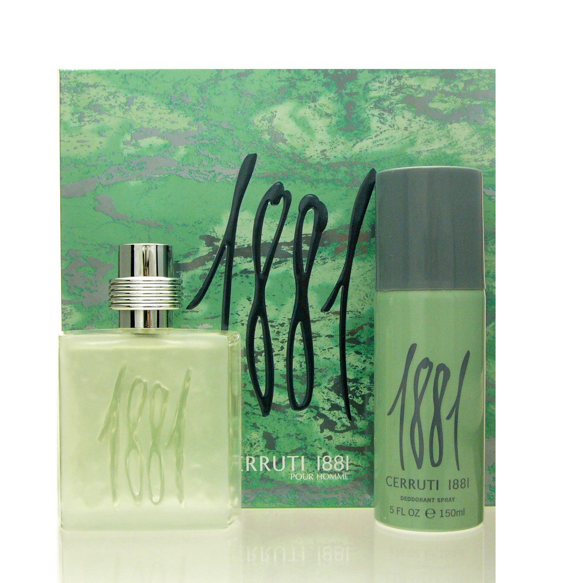 CERRUTI Duft-Set Cerruti 1881 pour Homme Set - Eau de Toilette 100 ml + DS 150 ml