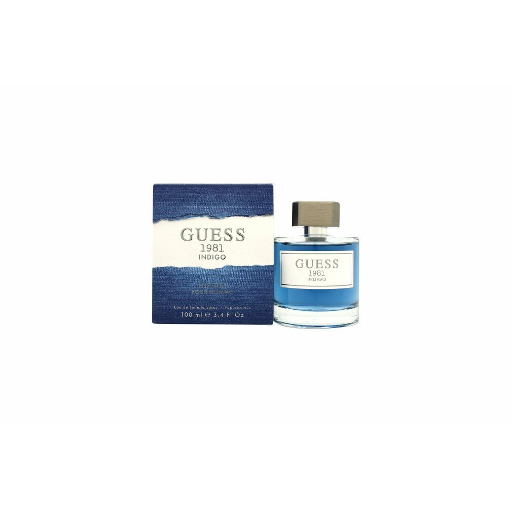 de 1981 100ml Toilette Spray de Toilette Eau Indigo Guess Guess Eau