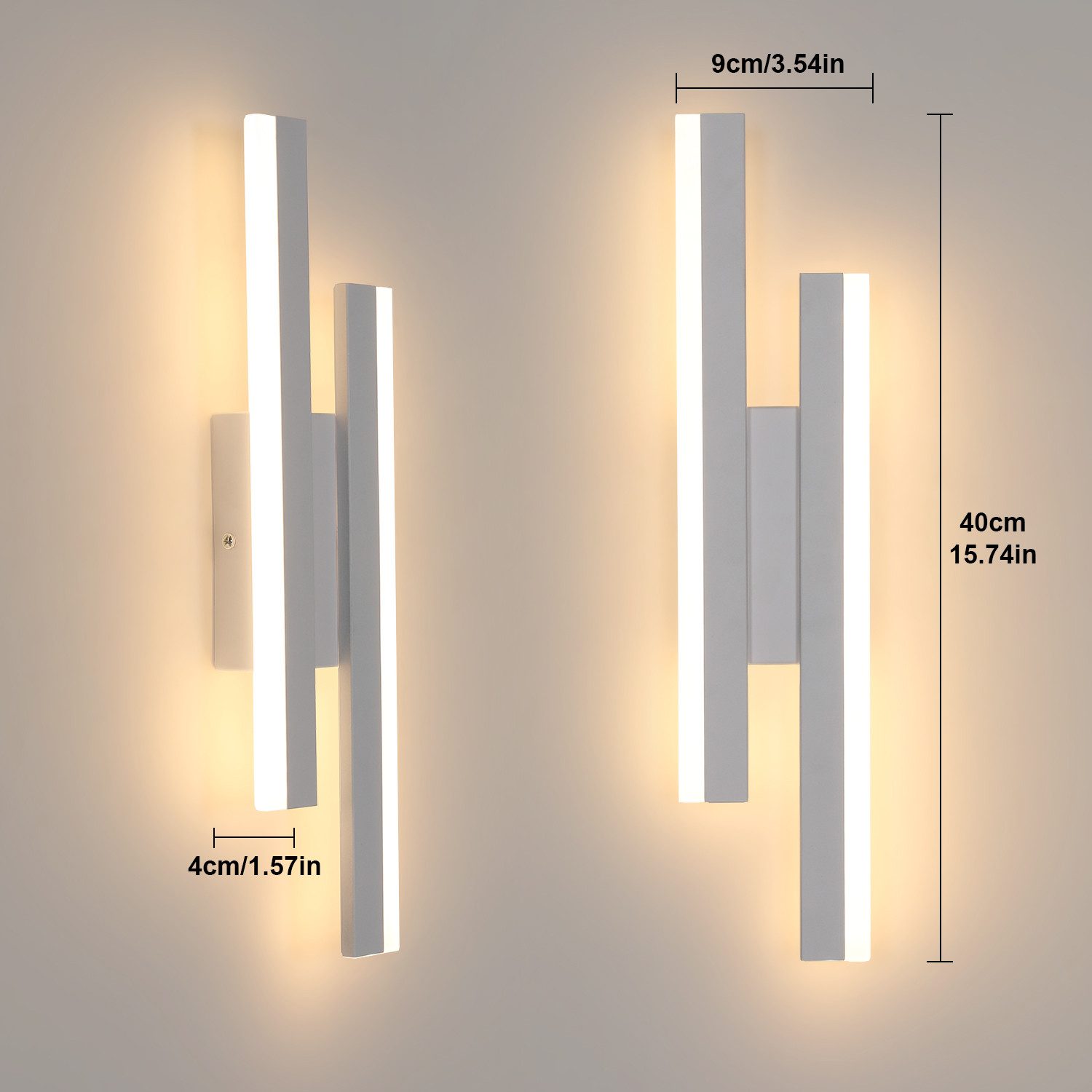 Riserva LED Wandstrahler LED einfache Wandleuchte,Acryl günstig online kaufen