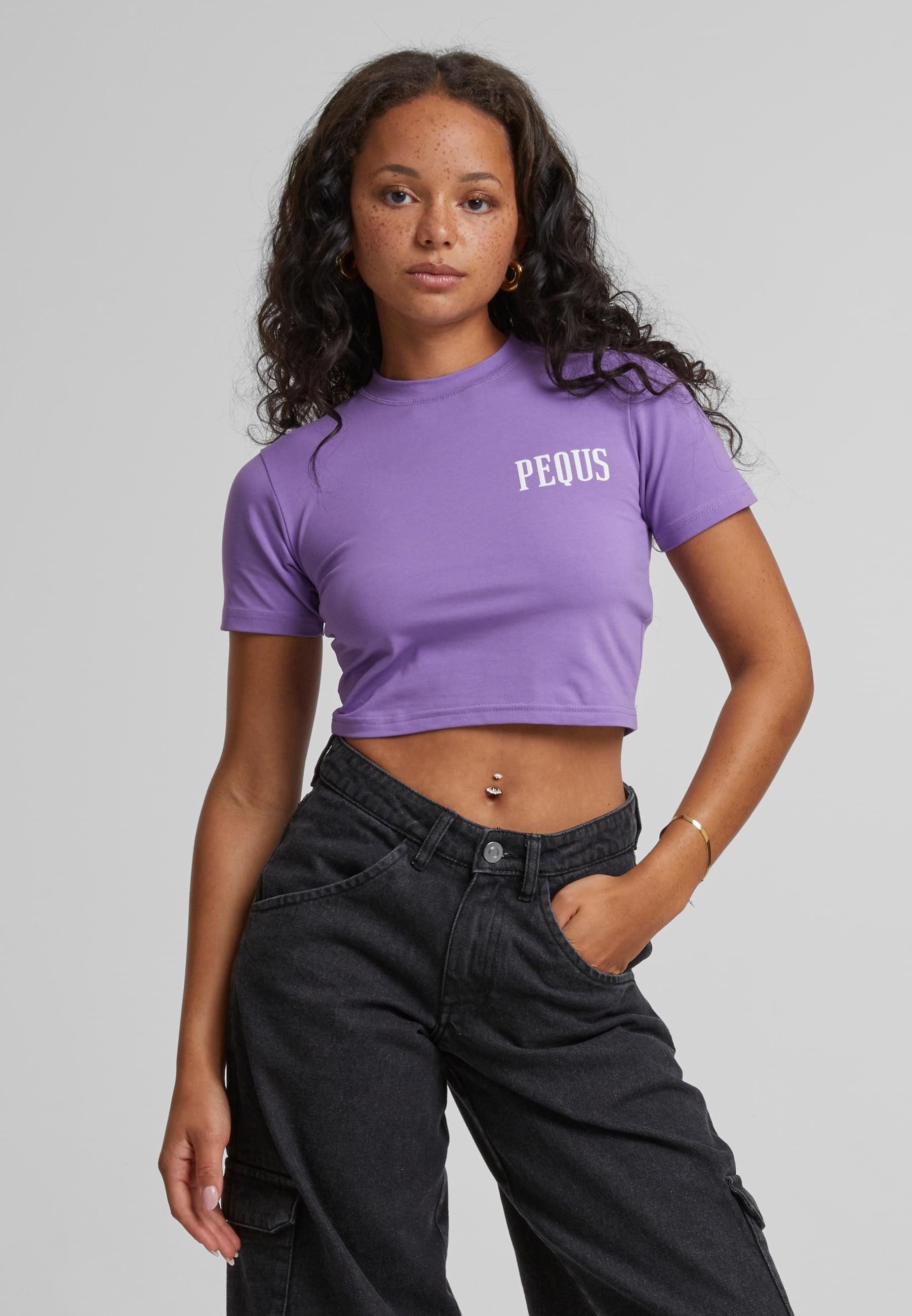 PEQUS T-Shirt PEQUS PEQUS Back Logo Top (1-tlg)