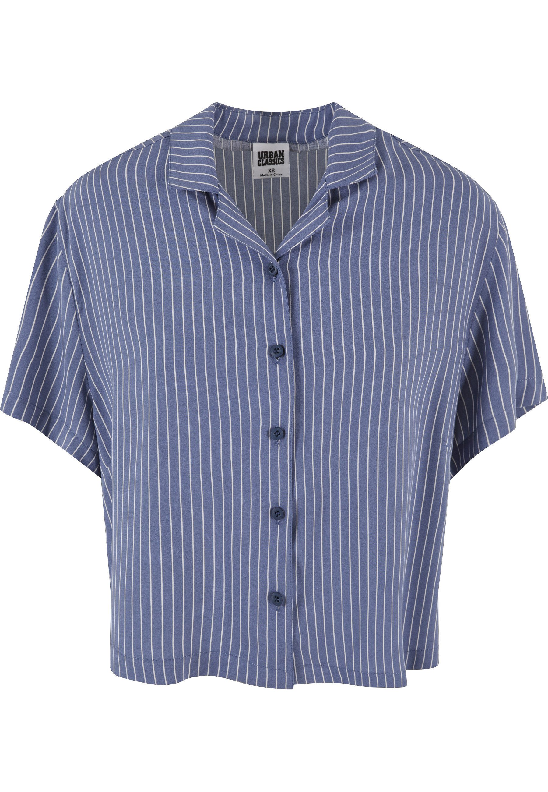 Kurzarmshirt Urban Classics Damen Ladies Resort Shirt