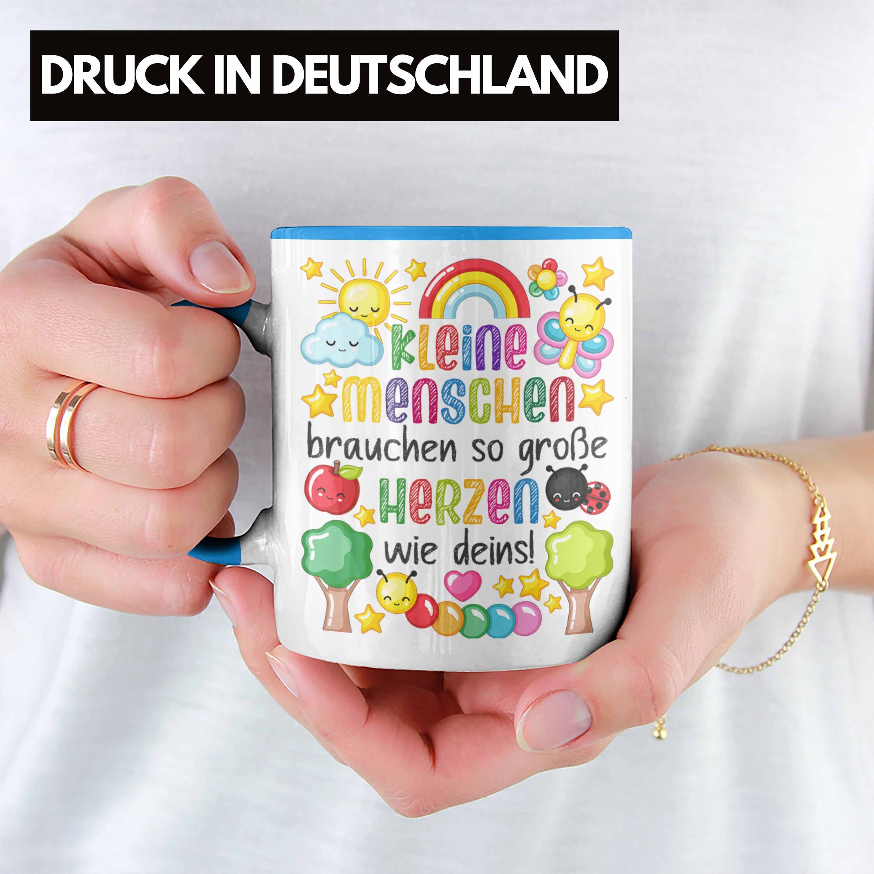 Trendation Tasse Trendation - Erzieherin Tasse Geschenk Danke Dankeschön Abschiedsgesch