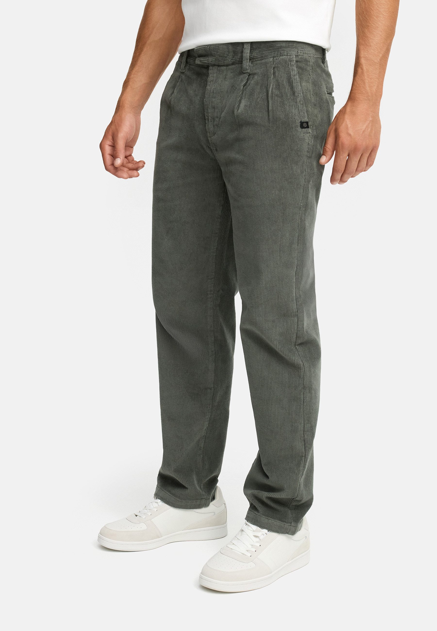 Indicode Chinohose INGustaf Herren Cordhose Straight günstig online kaufen
