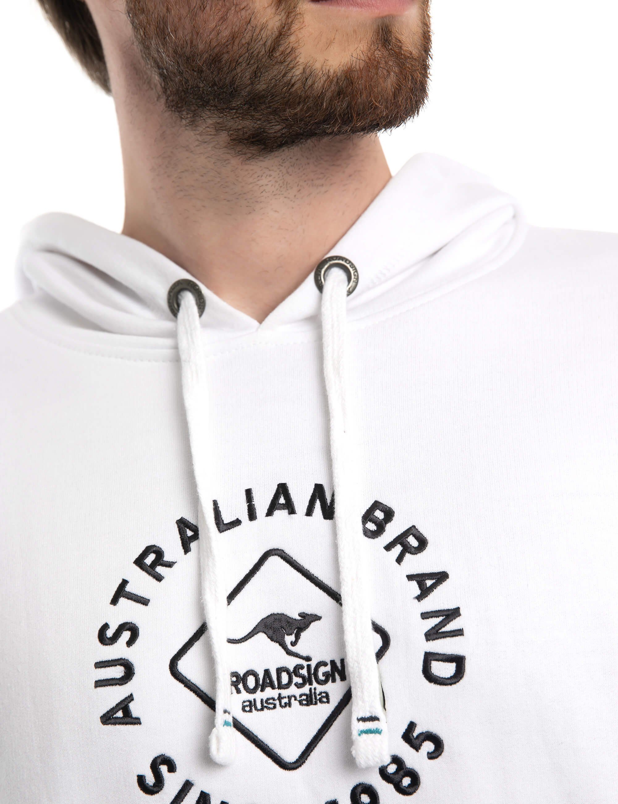 Kapuze Baumwolle (1-tlg) Kapuzensweatshirt Frontprint, mit ROADSIGN Griffin australia &