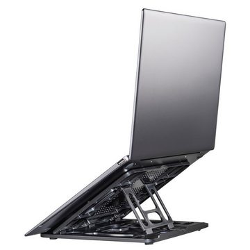Hama Notebook Stand "Rotation", 360° drehbar, neigbar, bis 40 cm (15,6) Laptop-Ständer, (bis 15,6 Zoll)
