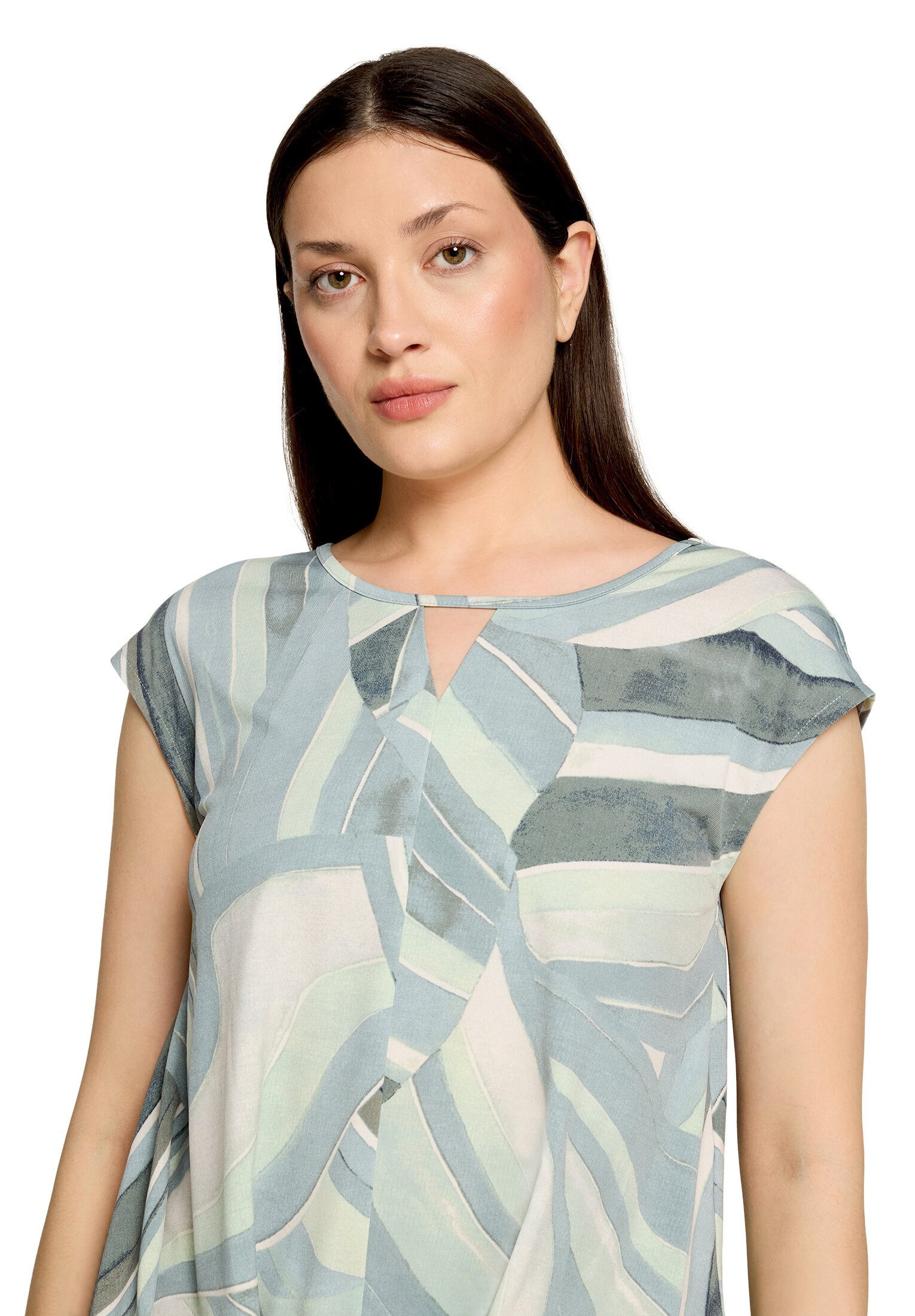 Betty Barclay Kurzarmshirt Damen mit Gummizug (1-tlg)