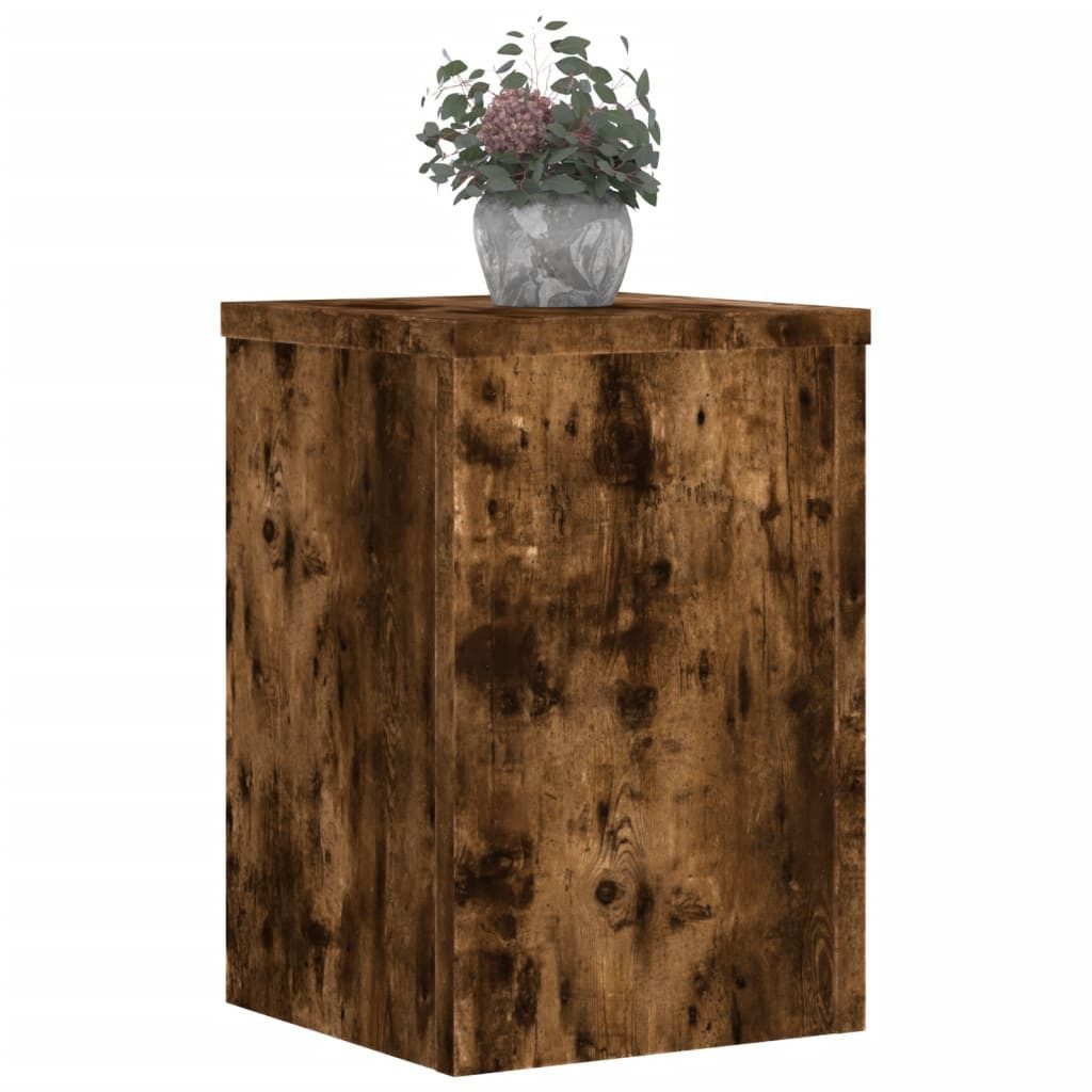 vidaXL Blumenständer Pflanzenständer 2 Stk. Räuchereiche günstig online kaufen