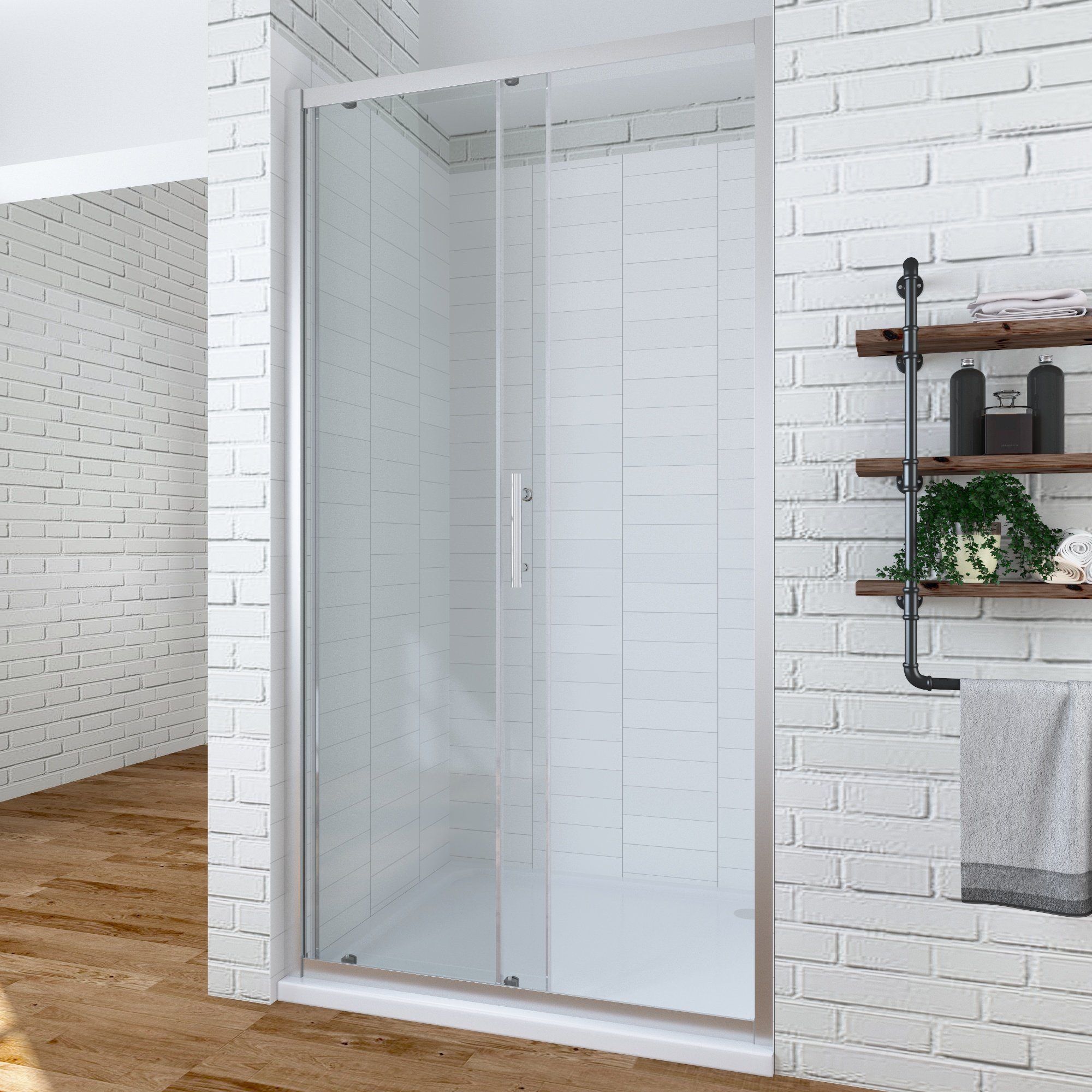 AQUABATOS Dusch-Schiebetür Schiebetür Dusche Duschtür Nische günstig online kaufen