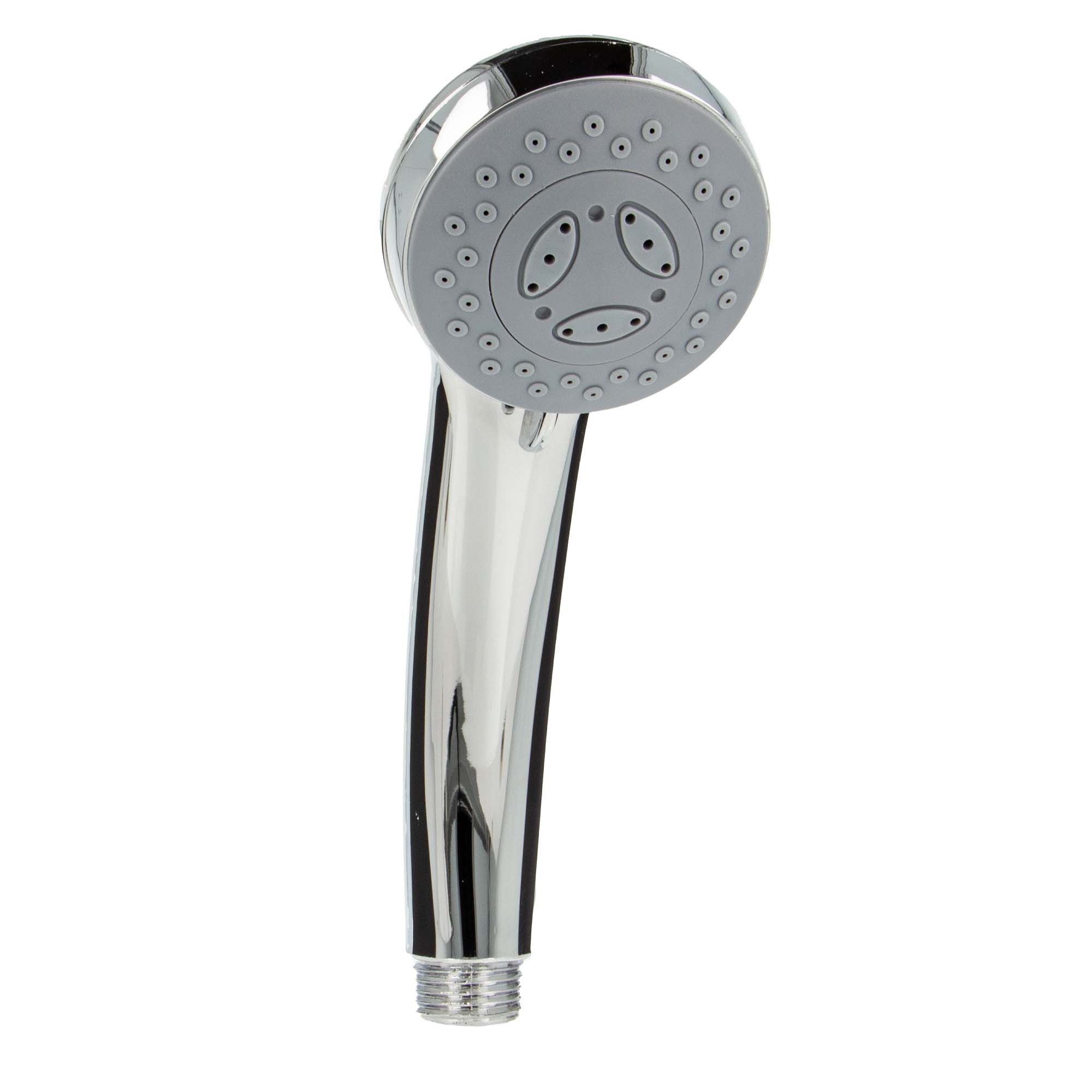 Duschbrause Handbrause ew-easy mit 3-Funktionen - Ø 69 mm mit Antikalkdüsen