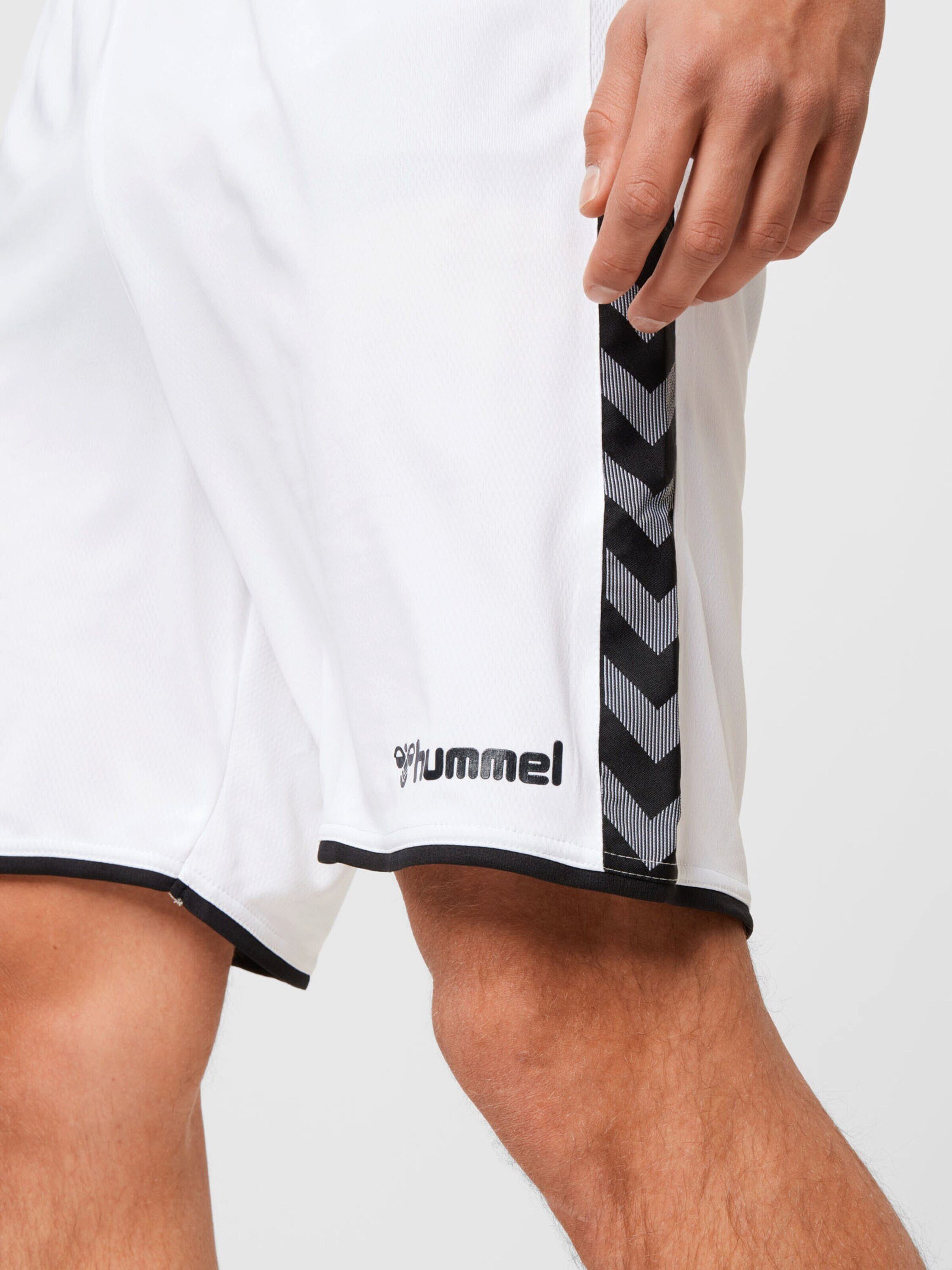 hummel Weiß (1-tlg) Funktionsshorts Poly