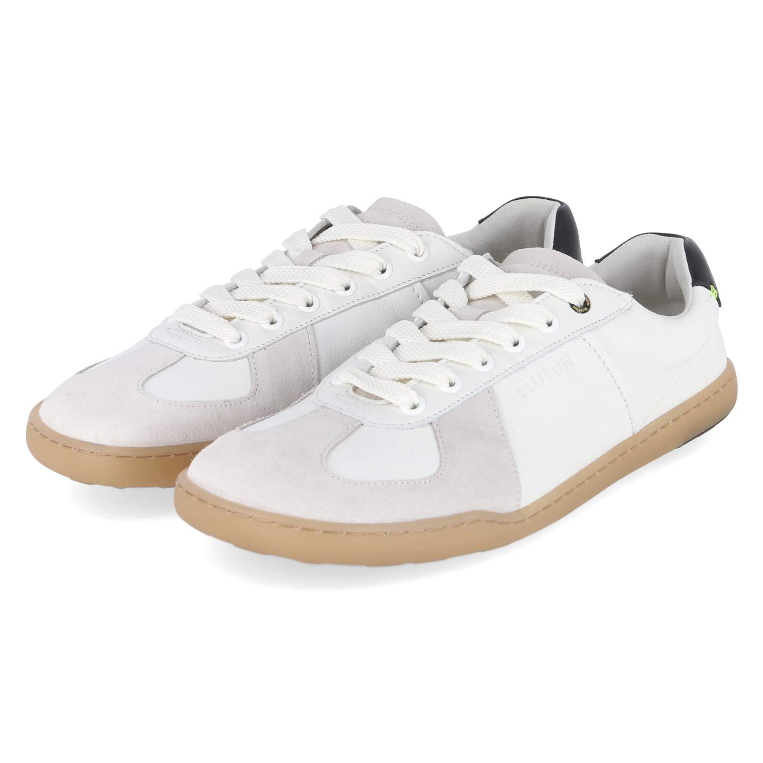 BLUSUN Blusun Sneaker Low B20001LM00 Herren Leder white Schnürschuh
