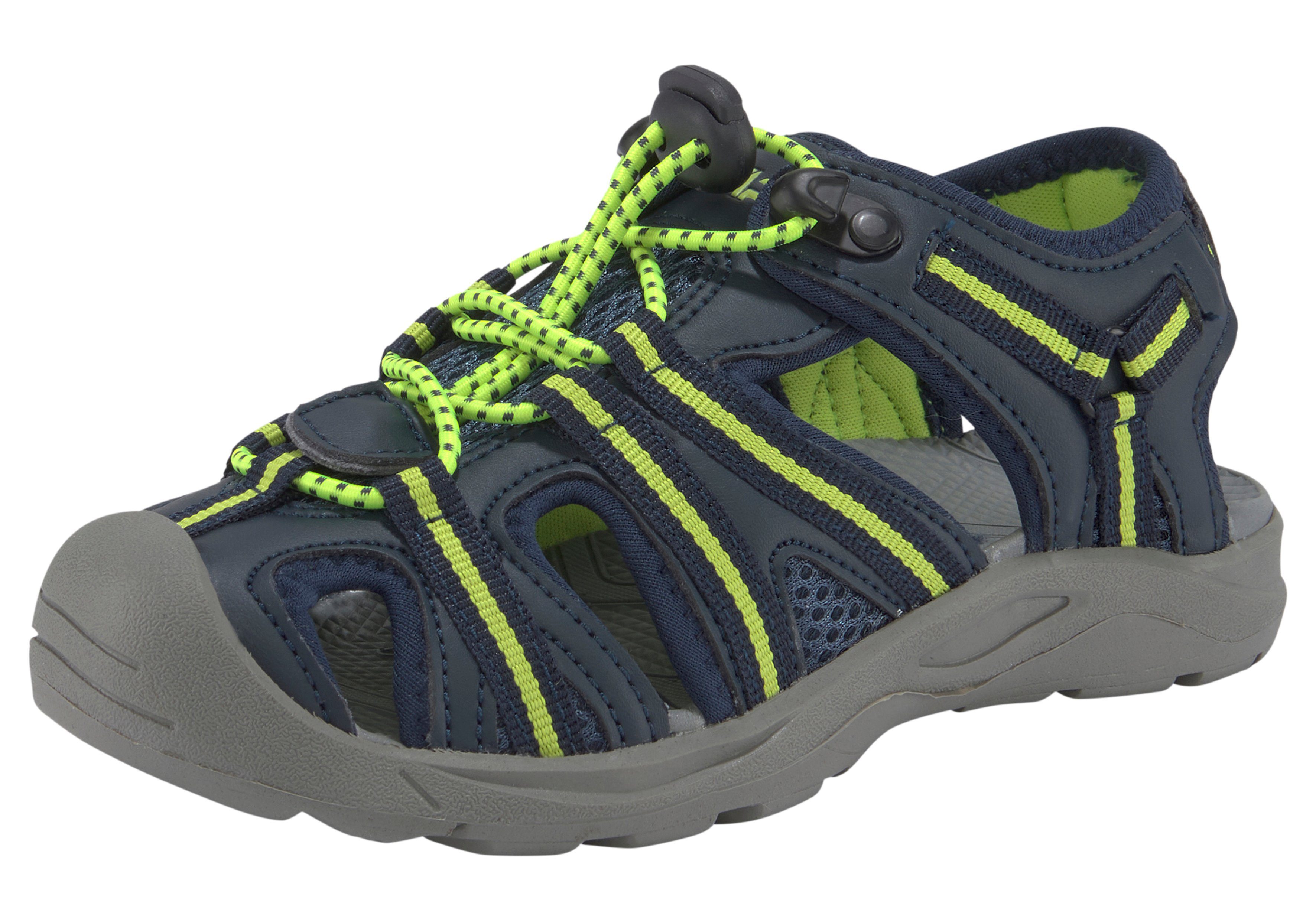 AQUARII CMP 2.0 navy-lime Outdoorsandale KIDS