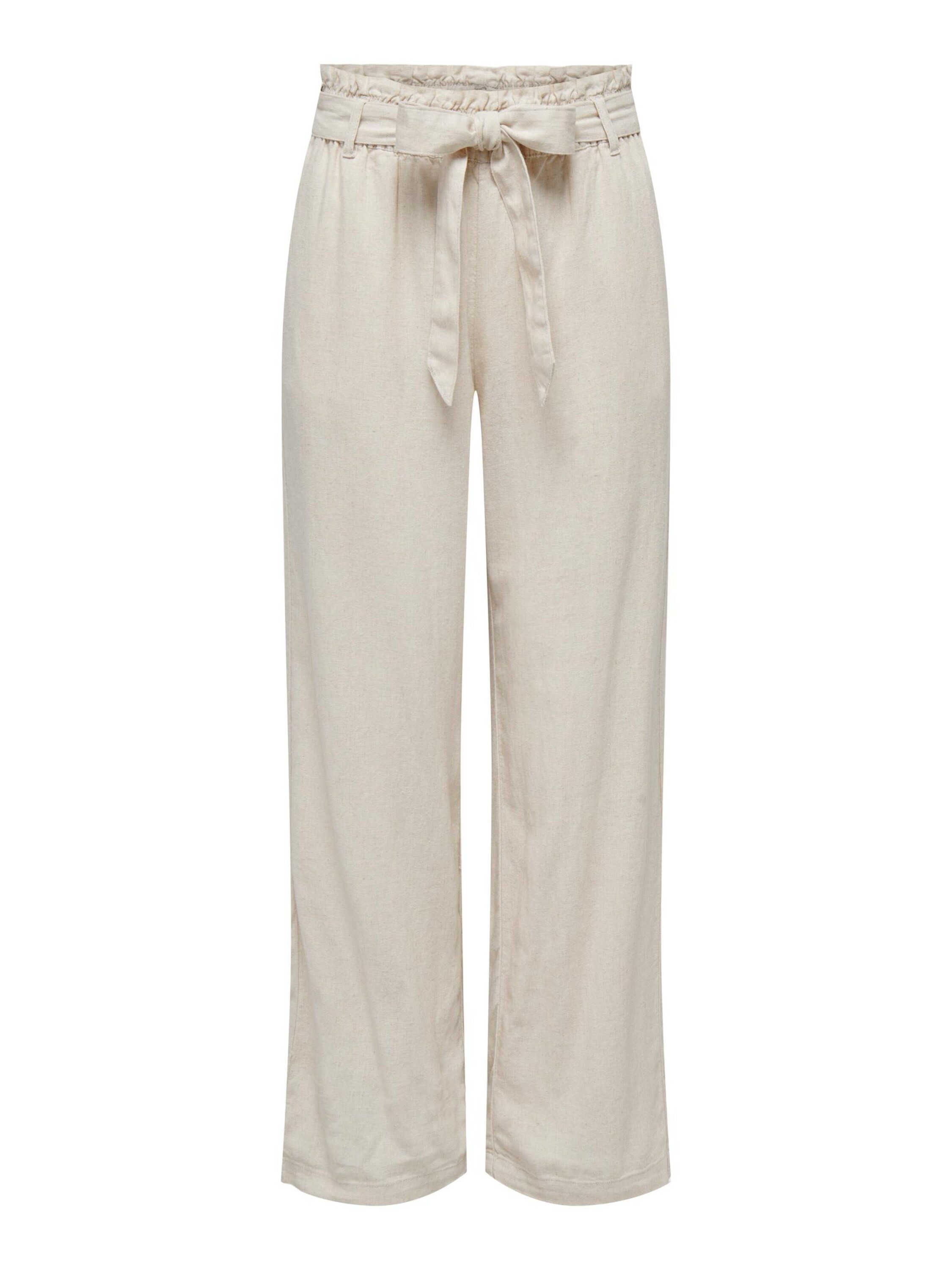 JDY Culotte "JDYSAY MW LINEN BELT PANT WVN NOOS", Sommerhose mit Leinen günstig online kaufen