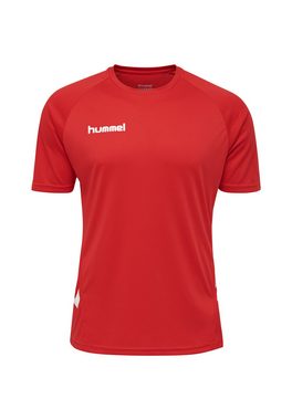 hummel Trainingsanzug T-Shirt & Shorts SET Rundhalsausschnitt elastischer Bund, 7269 in Rot