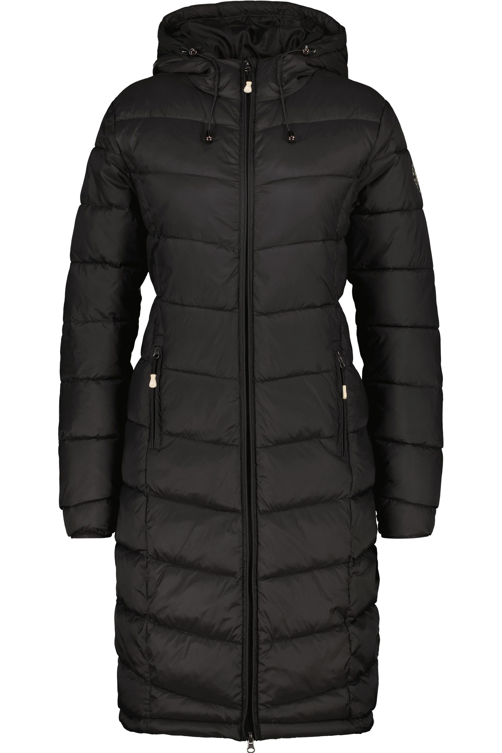 Alife & Kickin Steppjacke Damen FrancesAK A Ultraleichter Damen Steppmantel Kapuze mit regulierbarem Gummiband