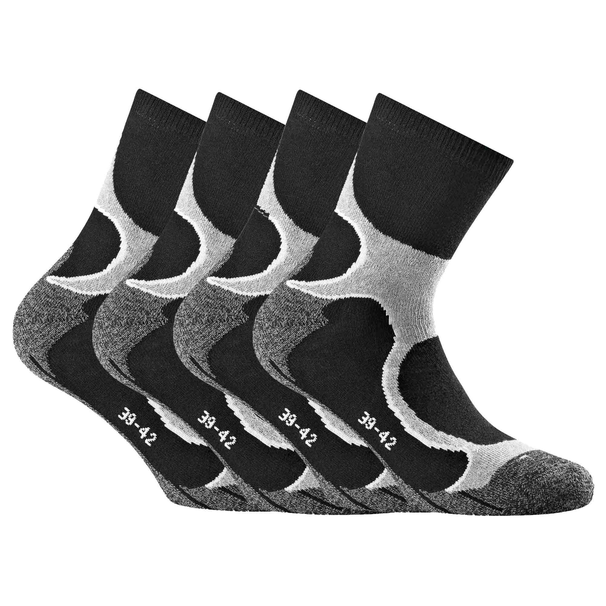 Sportsocken Unisex Socken 4er Pack Baumwolle