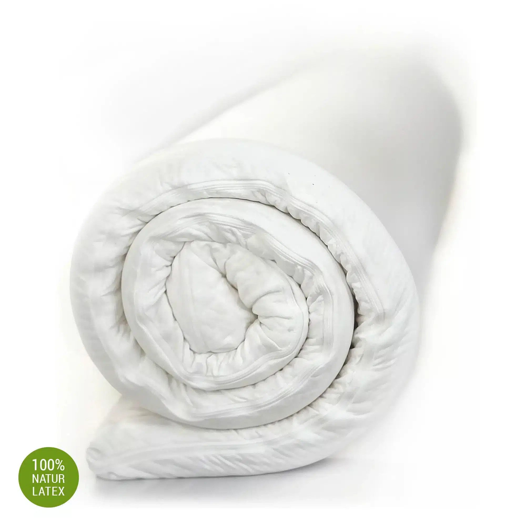 shogazi ®, Topper Naturlatex, Schlafkomfort, waschbar und hautfreundlich, 5 cm hoch