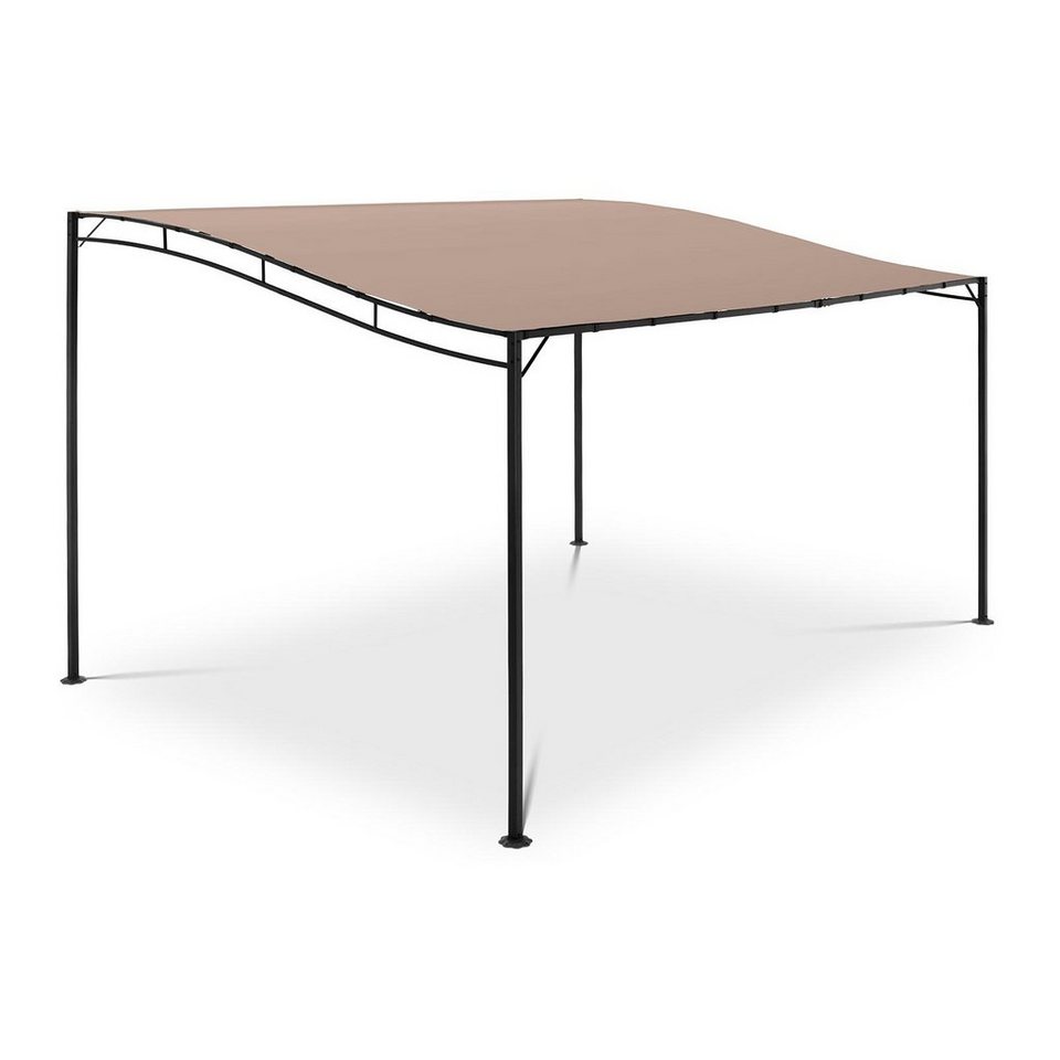 Uniprodo Anbaupavillon »Uniprodo Anbaupavillon – 3 x 4 m – beige«