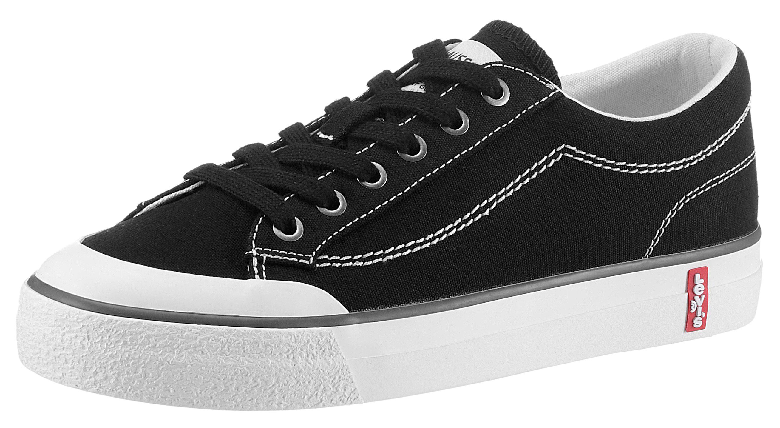 Levi's® LS2 S Plateausneaker mit Ziernähten, Freizeitschuh, Halbschuh, Schnürschuh