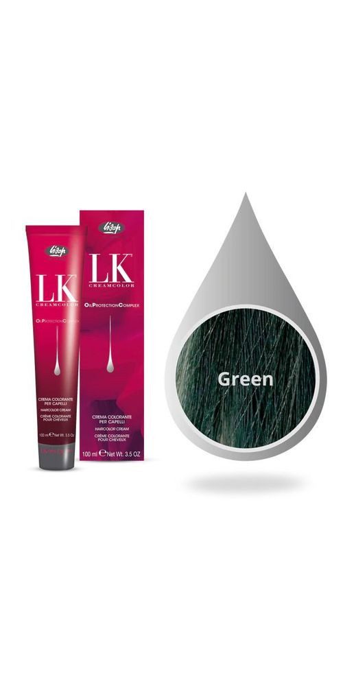Lisap Sculture Haarfarbe Lisap LK Creamcolor OPC Grün 100ml