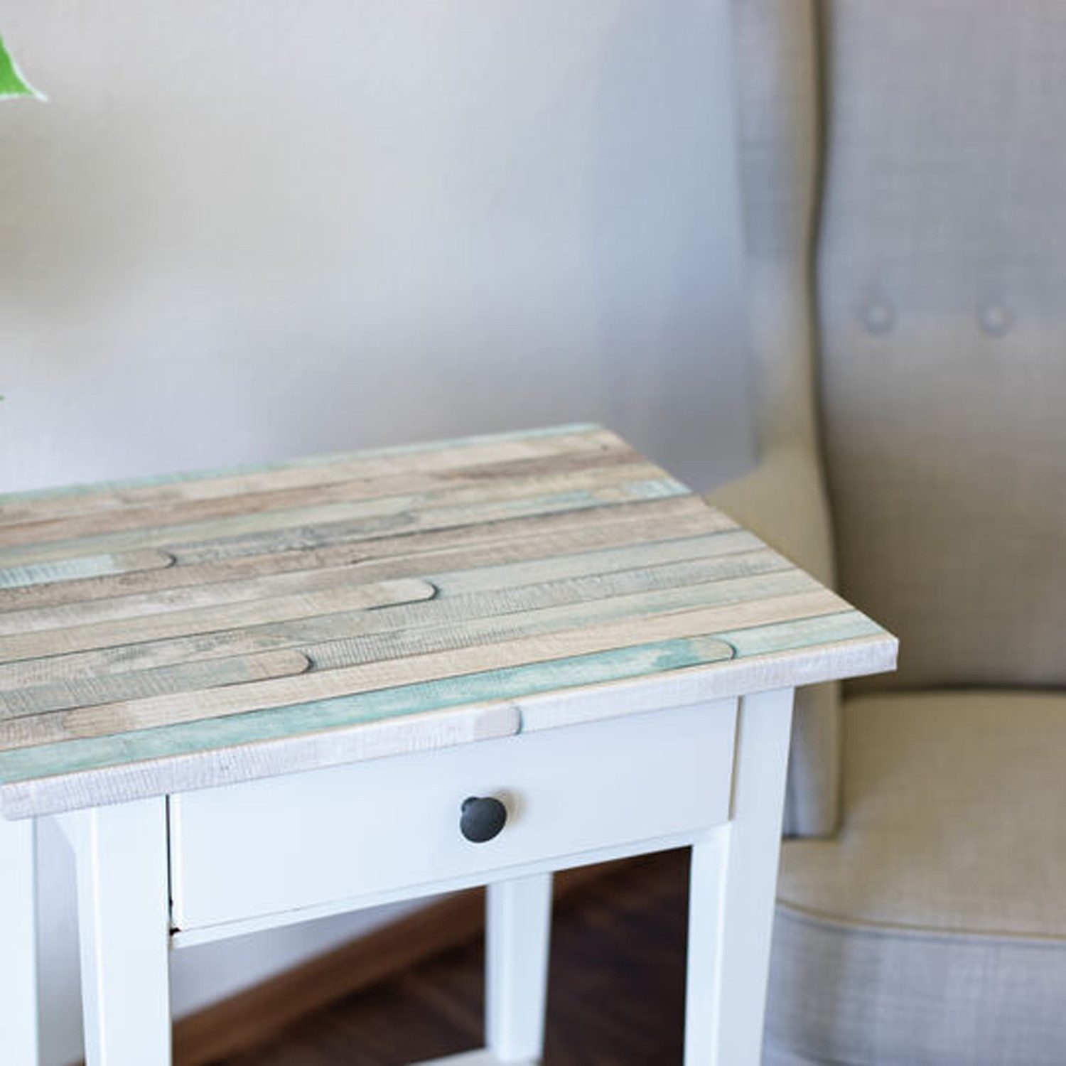 d-c-fix Möbelfolie Rio ocean - selbstklebende Dekofolie Holzoptik Klebefolie Möbel Küche, Designfolie - abwaschbar, zuschneidbar und rückstandslos entfernbar