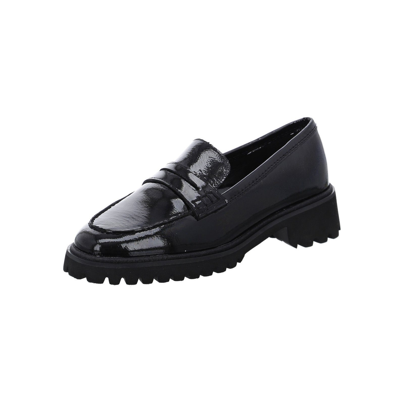 Ara Kent - Damen Schuhe Slipper Lackleder schwarz