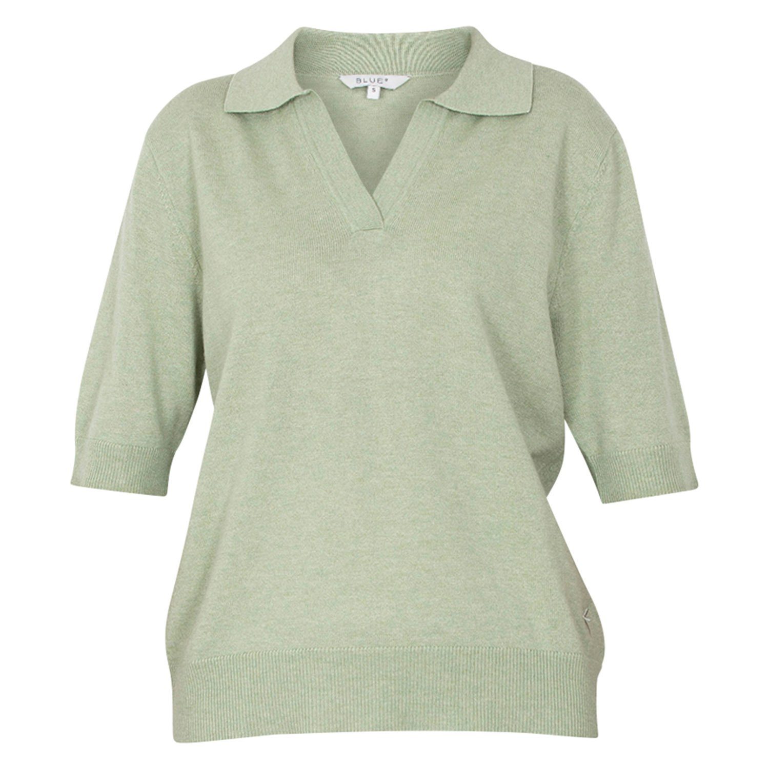 Strickpullover Roma Polo Knit Pullover mit Polokragen aus weicher Wolle und Kaschmir in versch. Farben