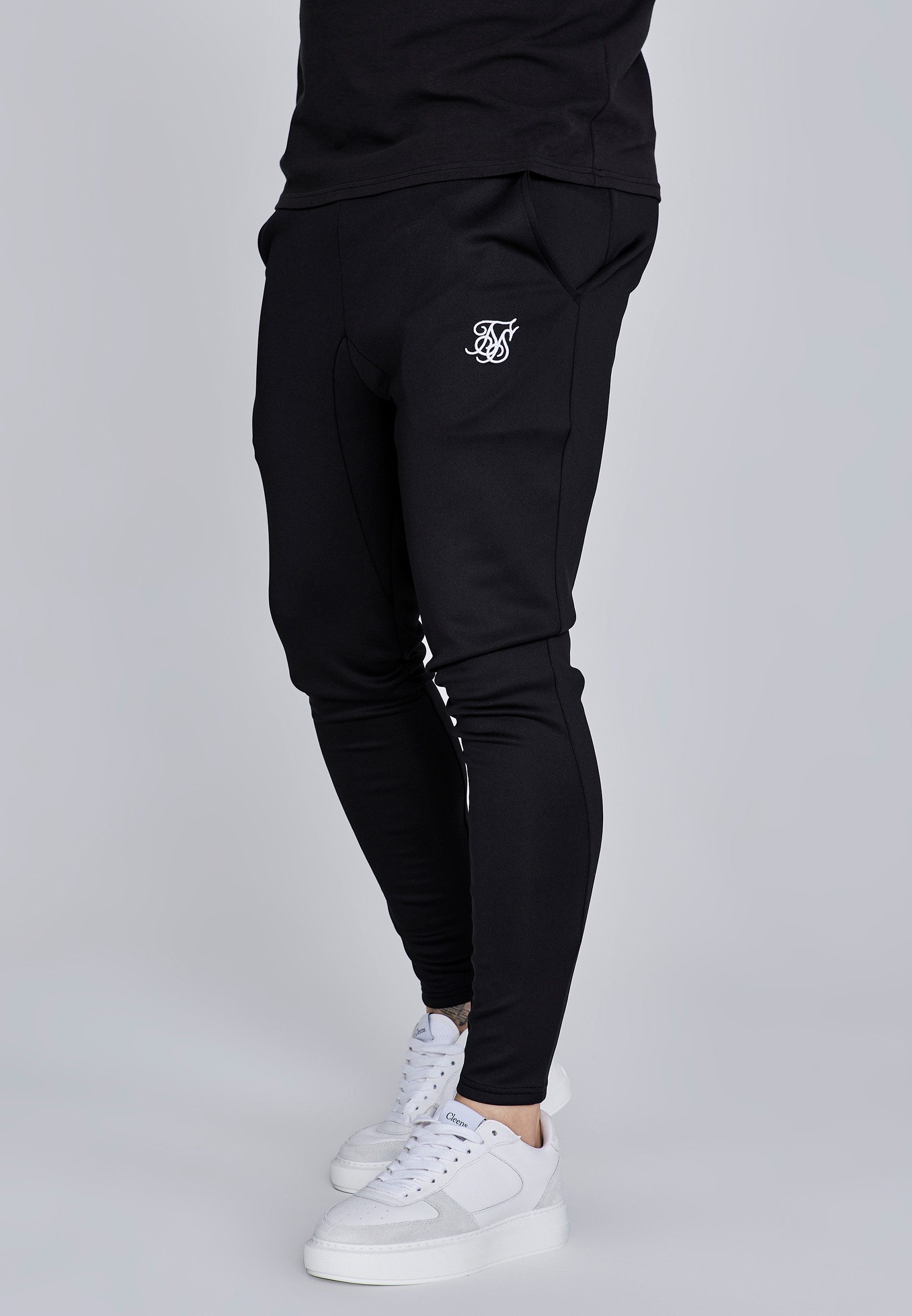 Jogger Pants SikSilk Herren Essentials Poly Jogginghose