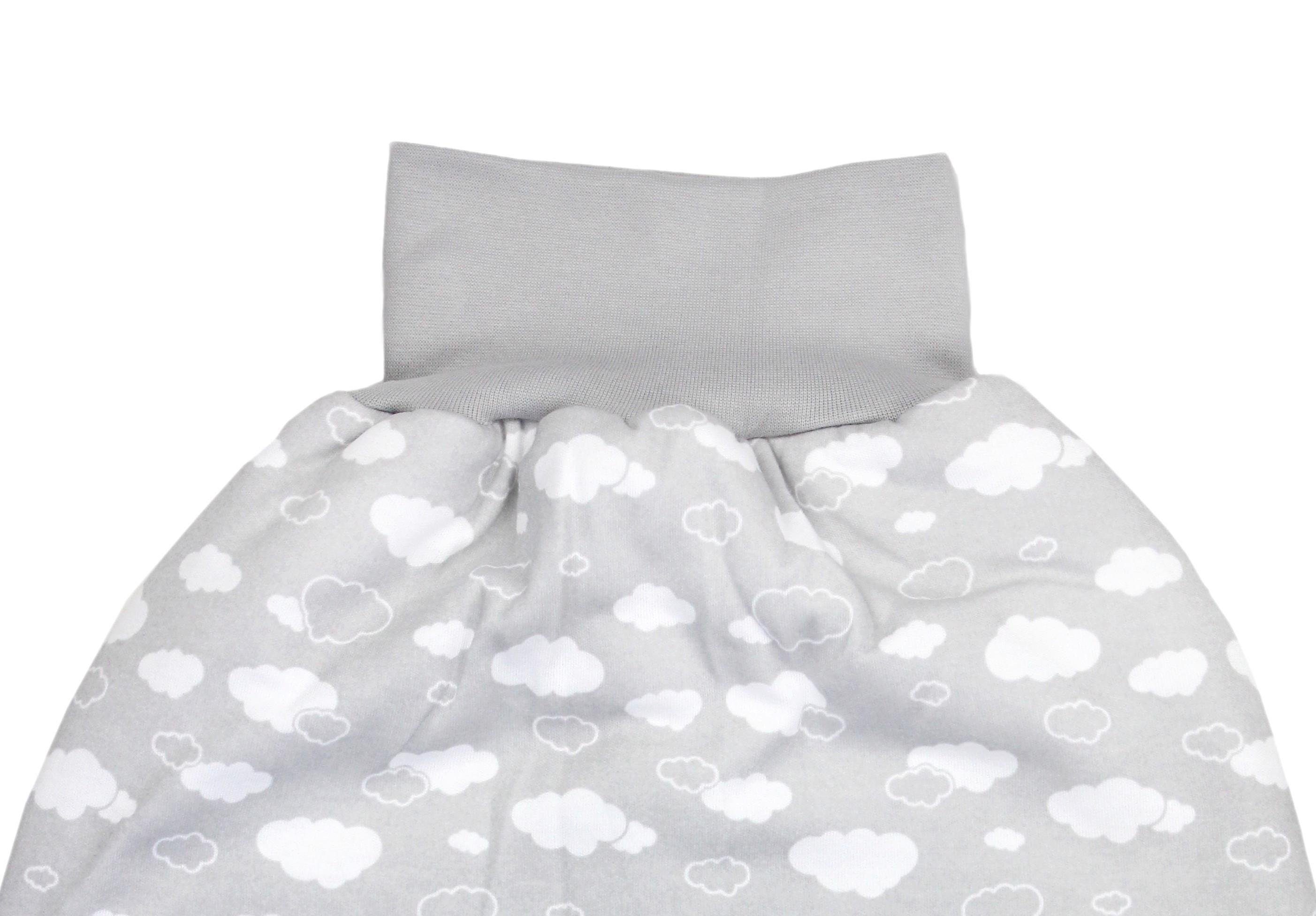 Unisex Babyschlafsack Bund TupTam Strampelsack Baby Grau TupTam mit breitem Wattiert Wolken