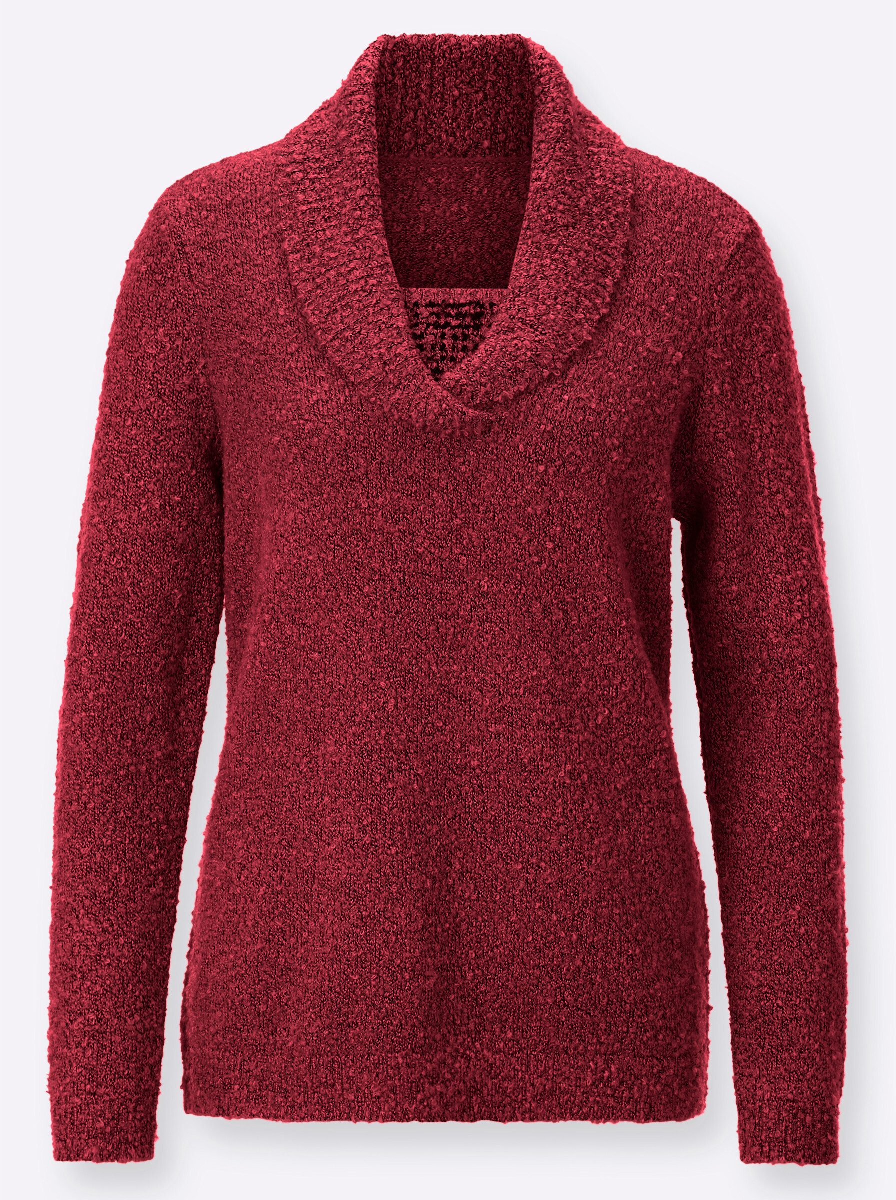 Witt Strickpullover Pullover Langarm Mustermix gestrickt