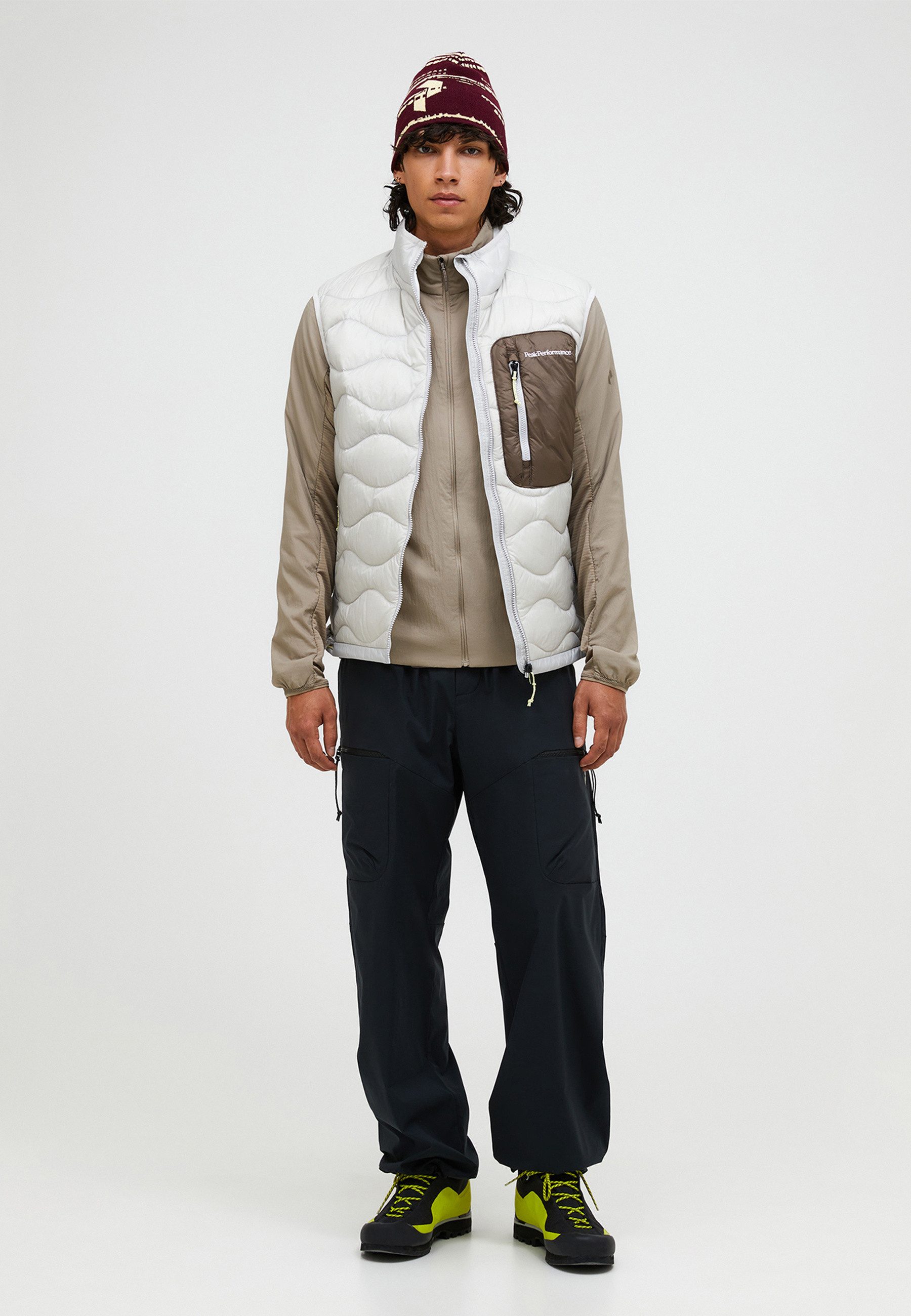 Peak Performance Daunenweste M Helium Utility Down Vest mit dezenten Farbdetails