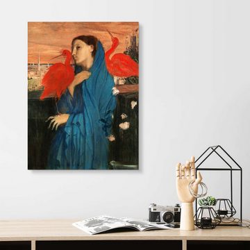 Posterlounge Forex-Bild Edgar Degas, Junge Frau mit Ibis, Malerei