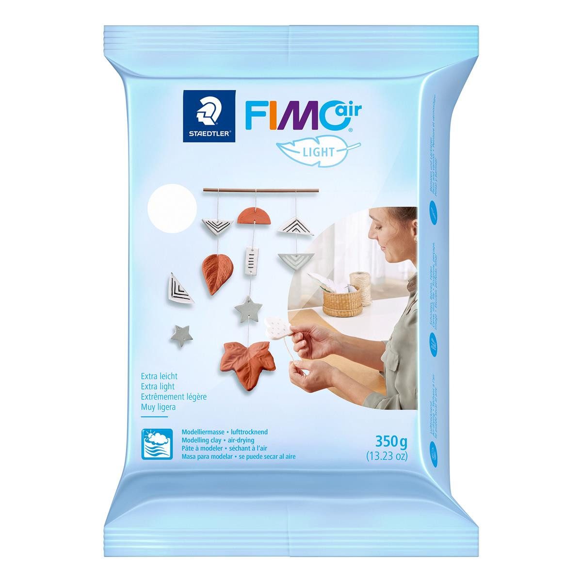 Modelliermasse STAEDTLER FIMO air light 8130 Modelliermasse - weiß - 350 g
