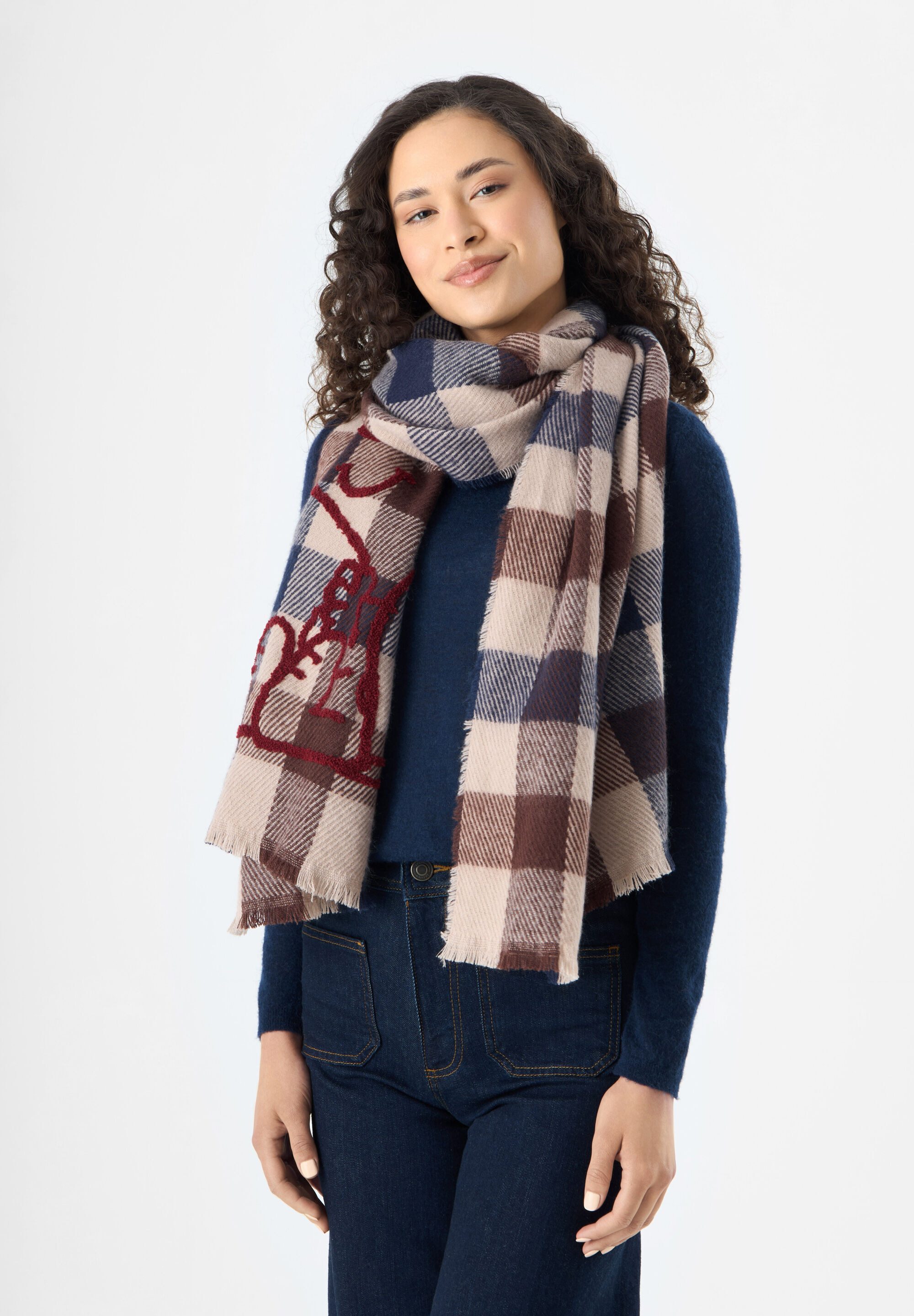 Codello Modeschal, (1-St), Mit Snoopy-Stickerei günstig online kaufen