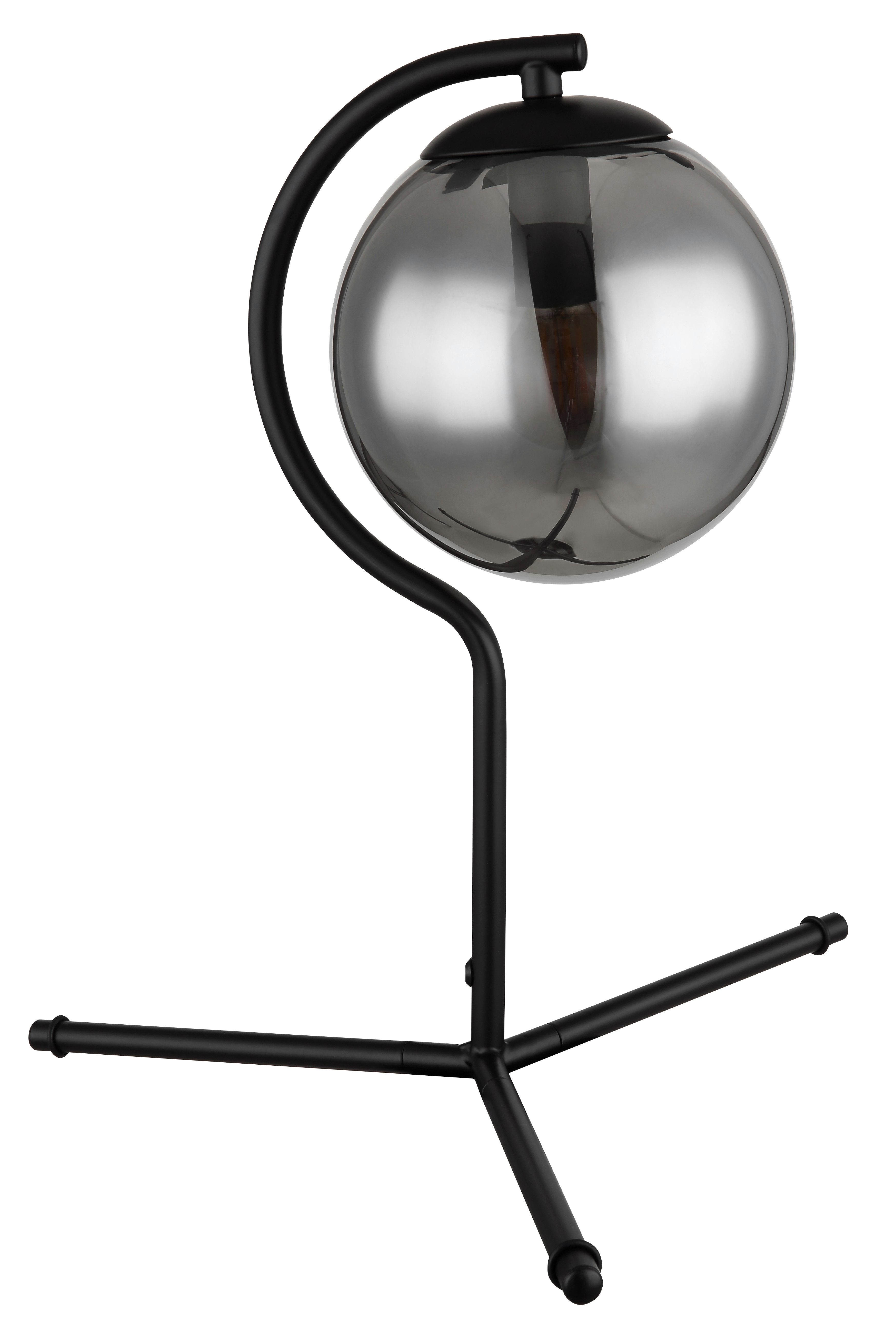 GLOBO LIGHTING Tischleuchte PORRY, ohne Leuchtmittel, Tischlampe Nachttischlampe Deko-Tischleuchte Schlafzimmer