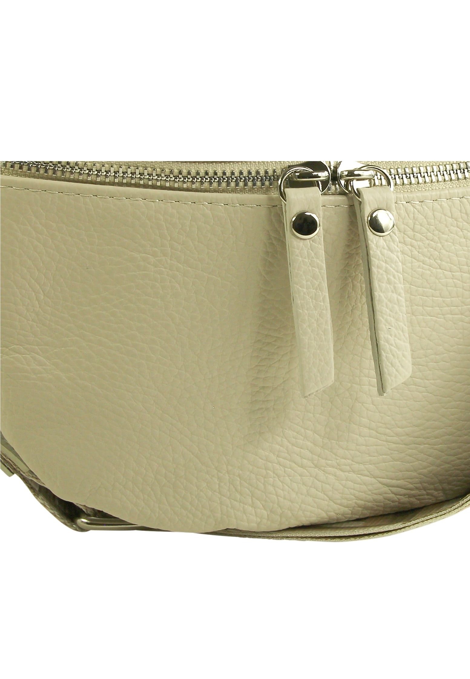 Toscanto Gürteltasche Toscanto beige, mehrfarbigfarbene (Gürteltasche), Damen Gürteltasche Echtes Leder, beige, mehrfarbig