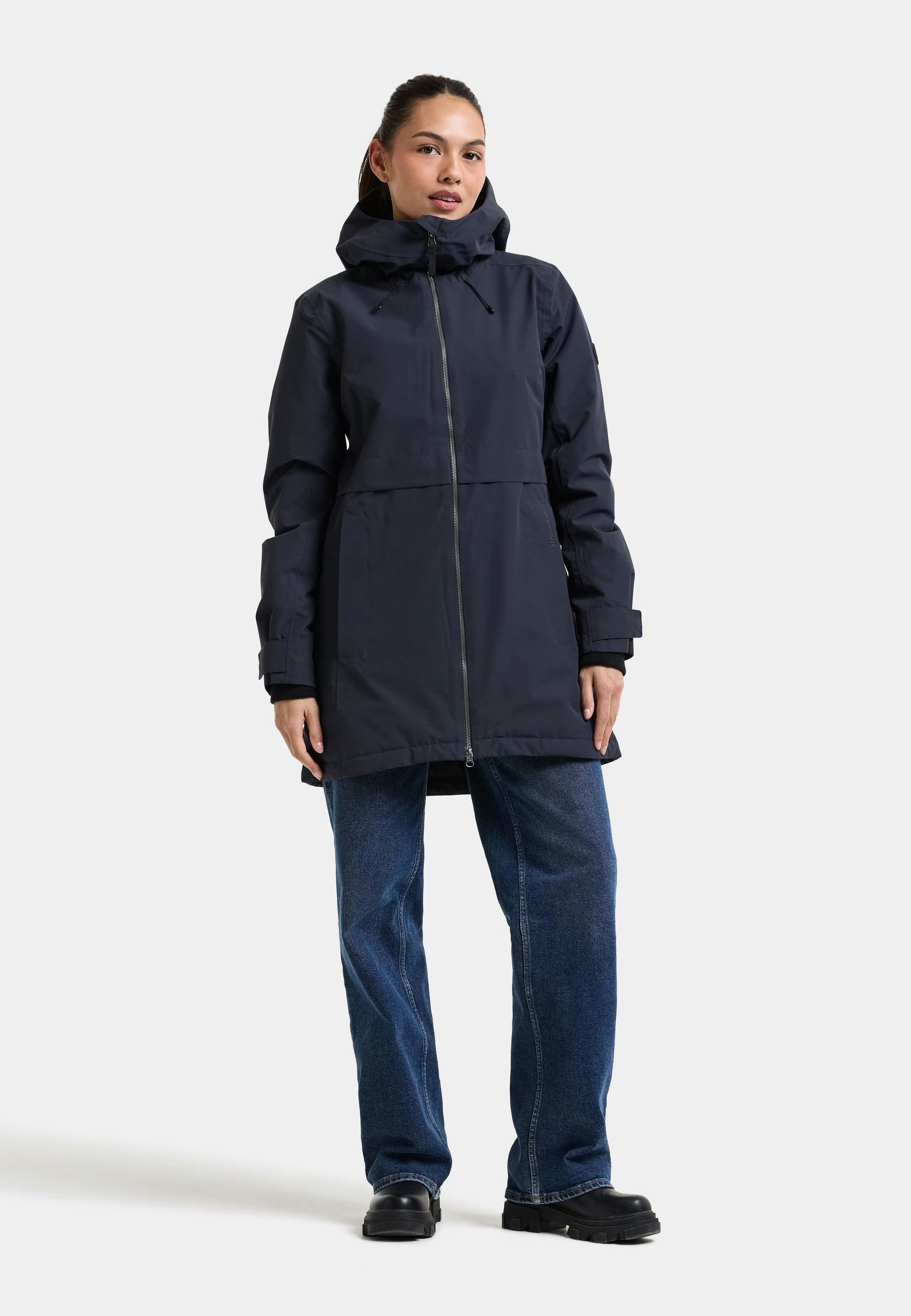Didriksons Winterjacke Damen Winterparka Wasserdicht TIRIL mit Kapuze mit Taschen
