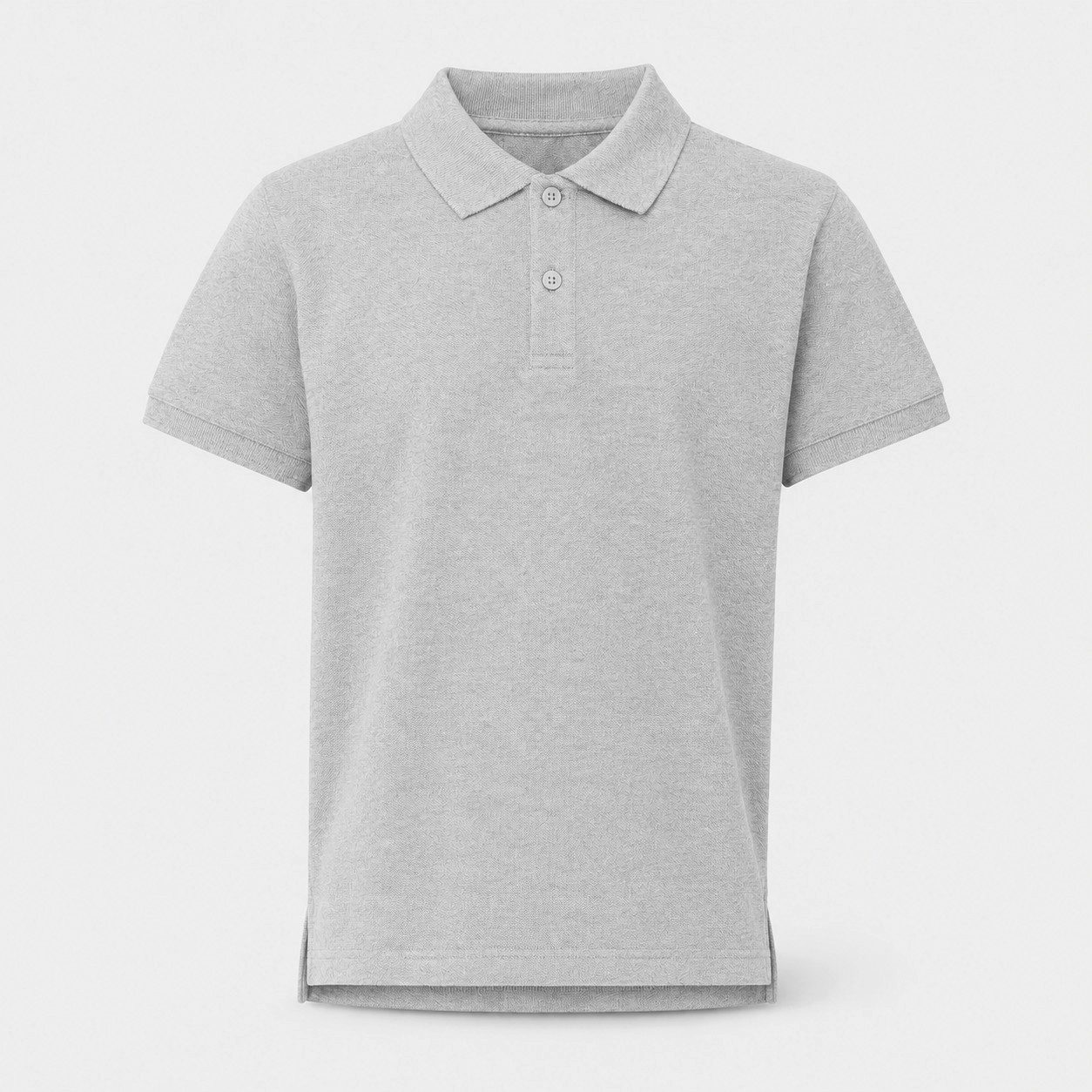 Sitztgut Poloshirt Kinder Polo-Shirt aus Bio-Baumwolle (1-tlg) Seitenschlitze, verlängertes Rückenteil und Transfer-Necklabel