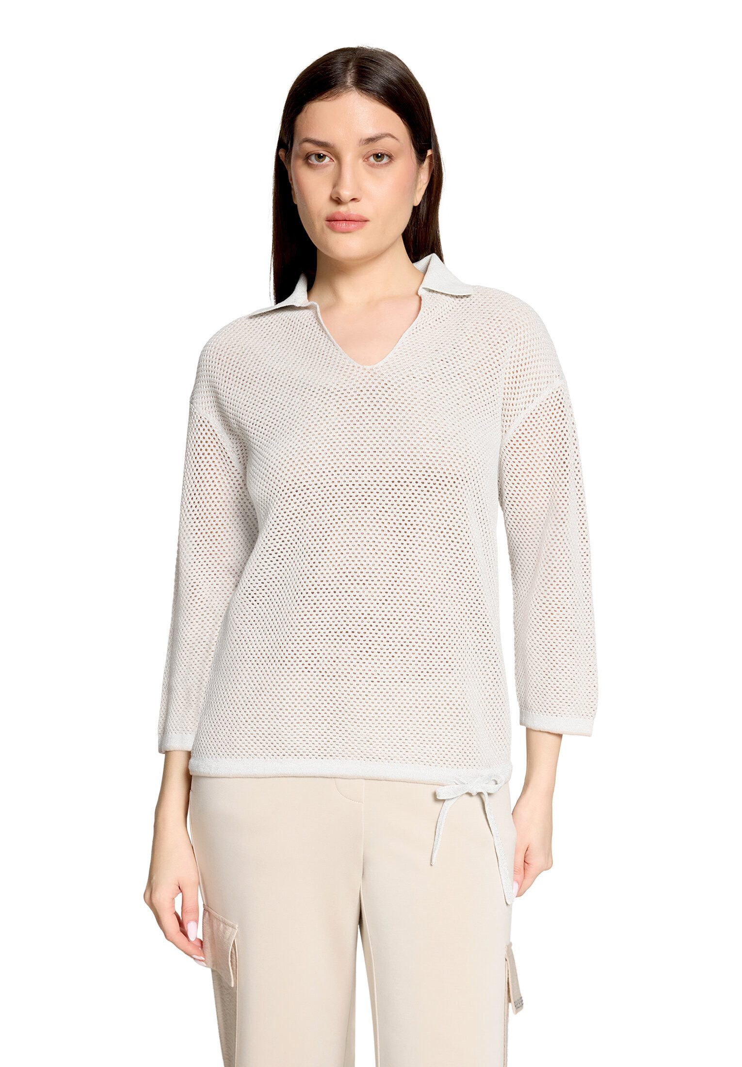 Betty Barclay Strickpullover Strick, Damen mit Kragen (1-tlg)