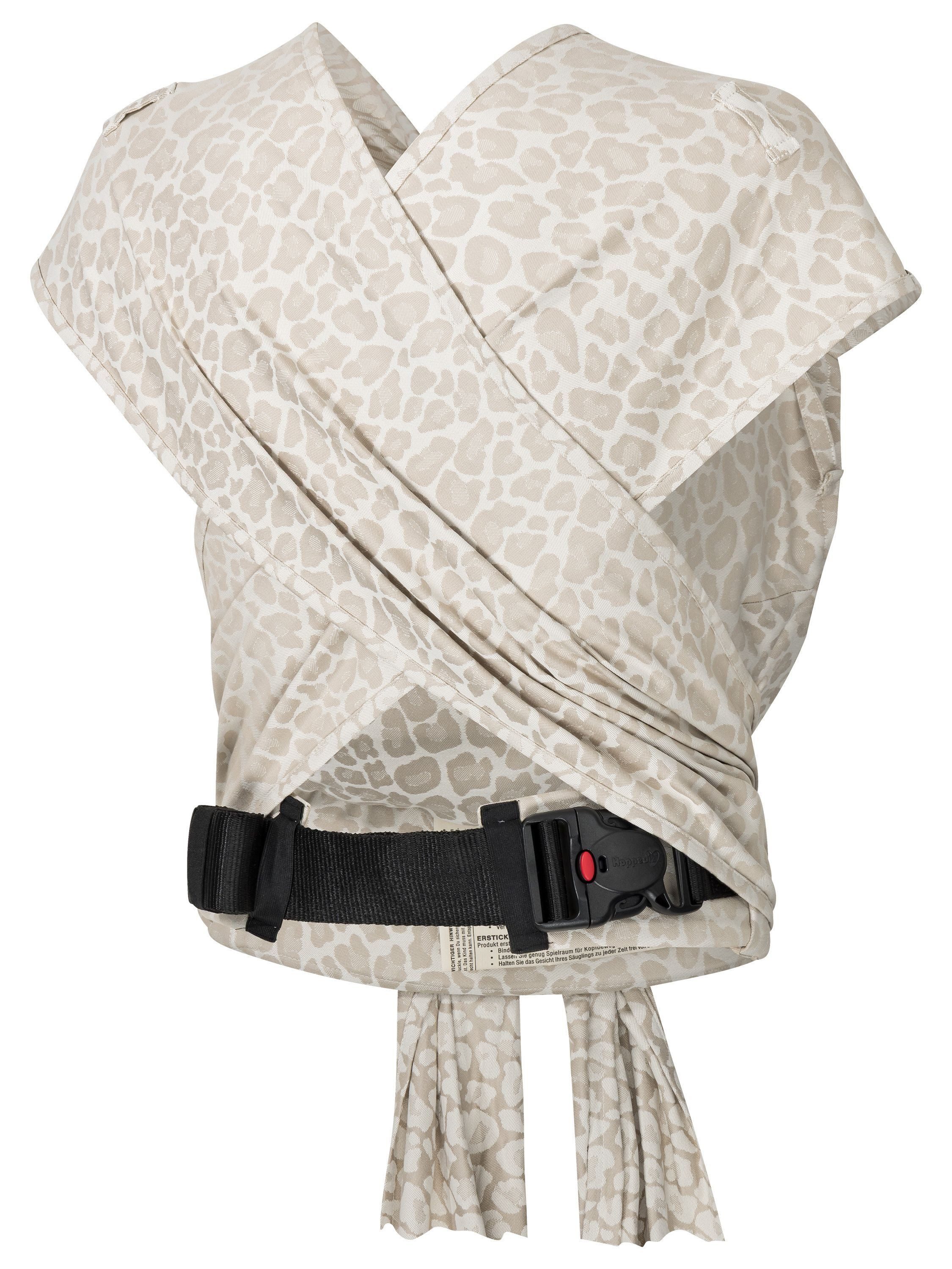 Hoppediz Babytrage Hop-Tye Advanced, ab Geburt (2,5 - 20 kg) - Halfbuckle mit Tuchträger