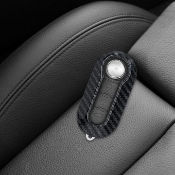 kwmobile Schlüsseltasche Autoschlüssel Hülle für Fiat Lancia (1-tlg), Hardcover Schutzhülle Schlüsselhülle für Fiat Lancia