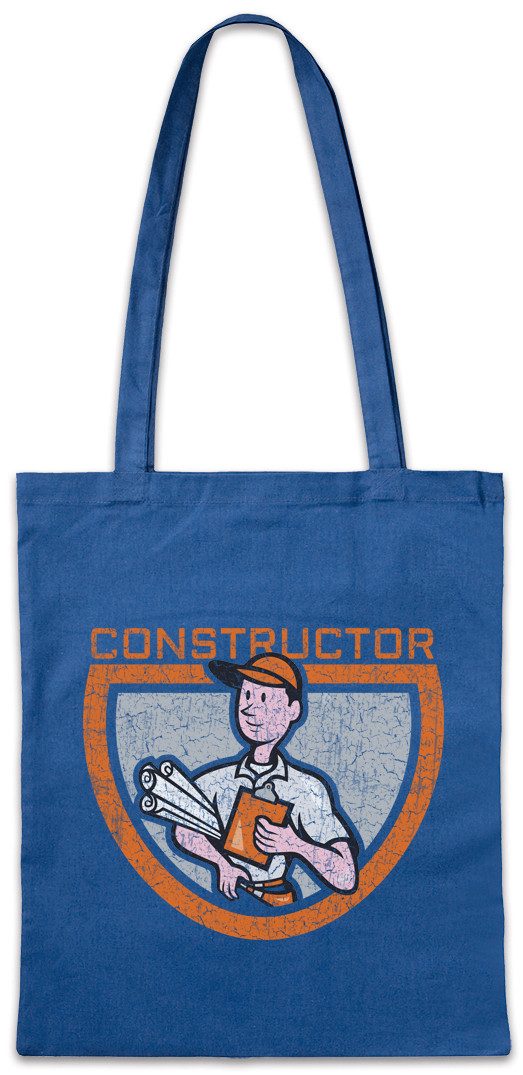 Beuteltasche Constructor IV Stofftasche Handwerker Maurer Mason Bauarbeiter Bau