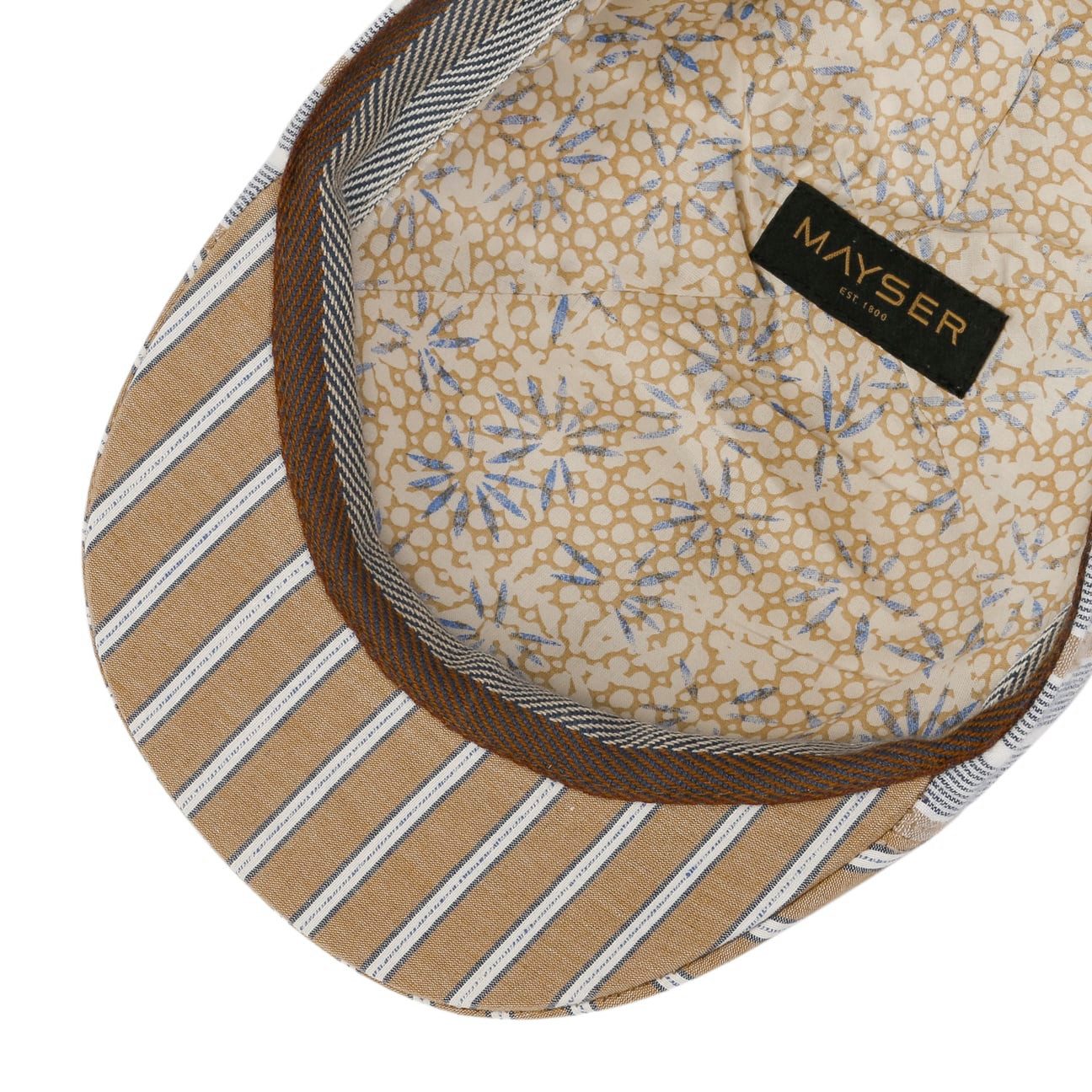 Mayser Flat Cap (1-St) Schirmmütze mit Schirm, Made in the EU